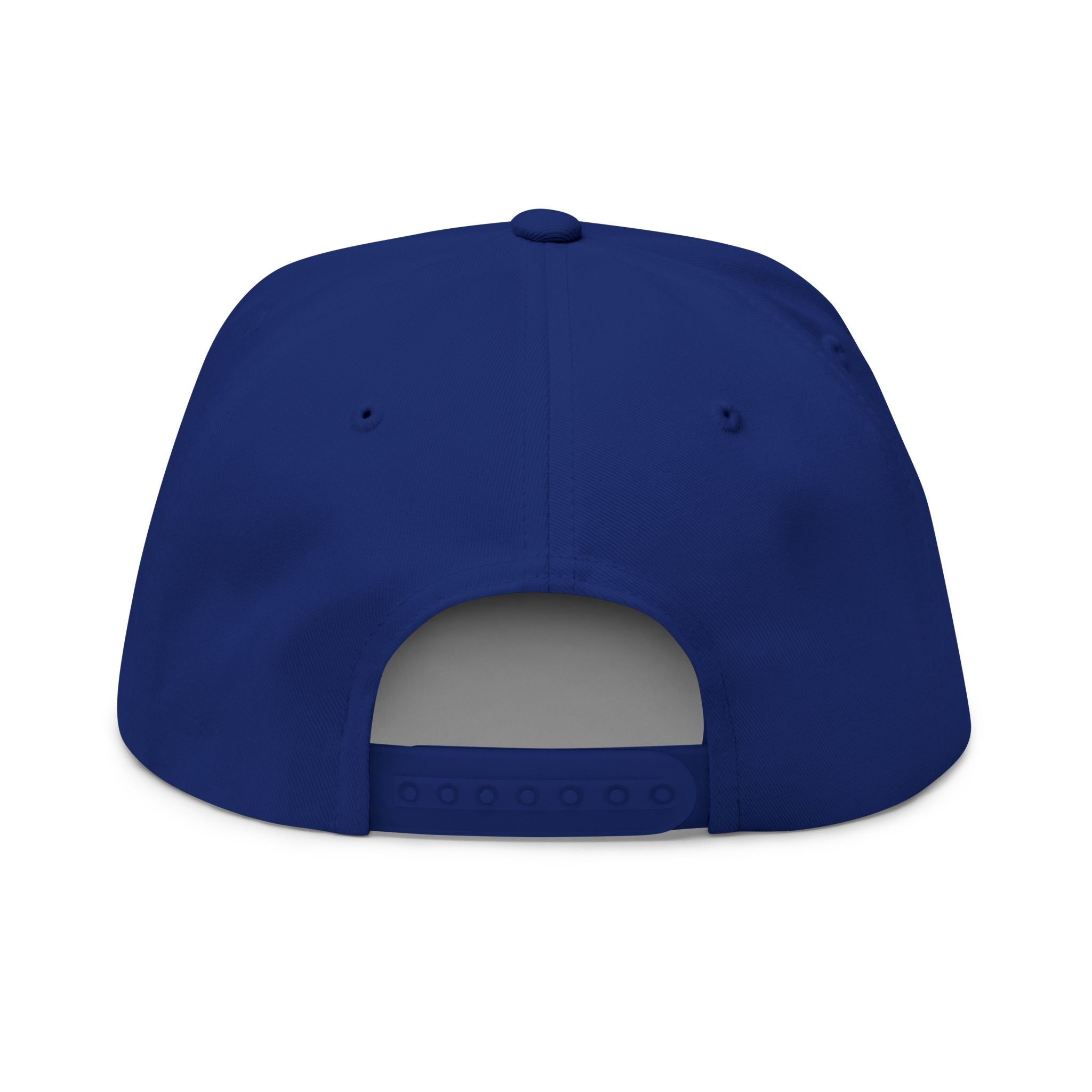 Flat Bill Cap — Embroidered "Be Authentic, Be You, Stay True" Snapback