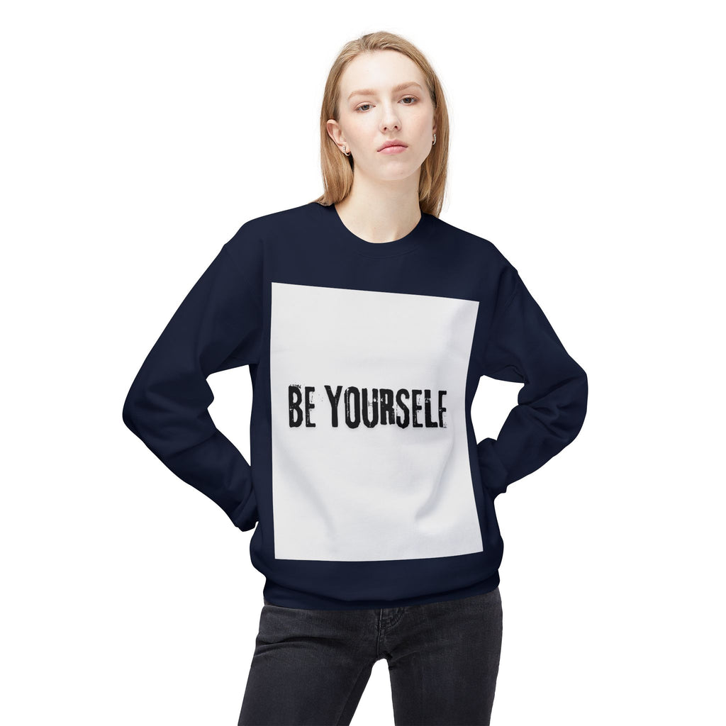 Unisex Long Sleeve Tee - "Be Yourself" - Inspirational Shirt, Gift for Friends, Casual Wear, Motivational Apparel, Everyday Style