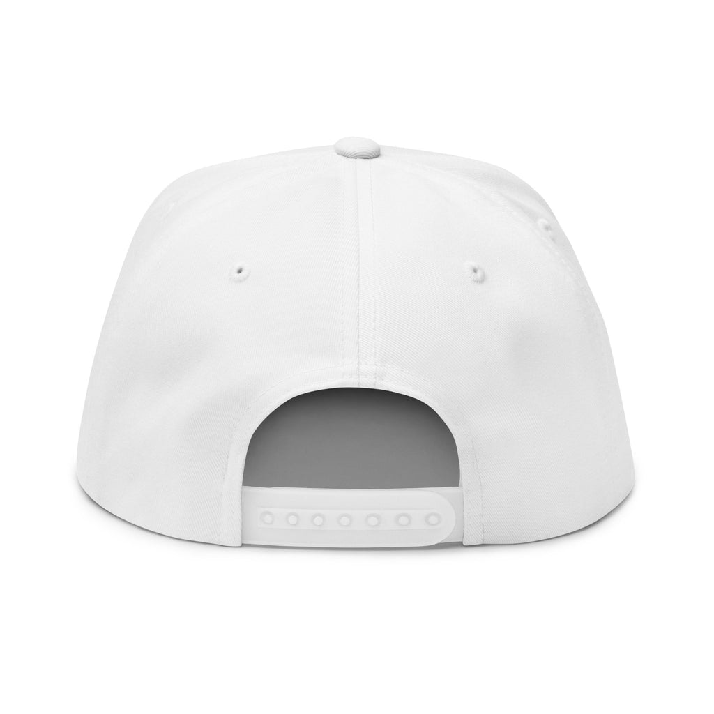Flat Bill Cap — Embroidered "Be Authentic, Be You, Stay True" Snapback