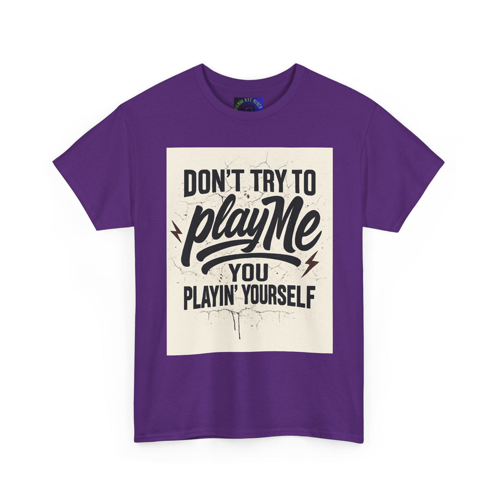 Playful Unisex Tee - "Don't Try to Play Me" Statement Shirt, Casual Wear, Gift for Friends, Fun Graphic T-Shirt, Streetwear, Everyday [...]