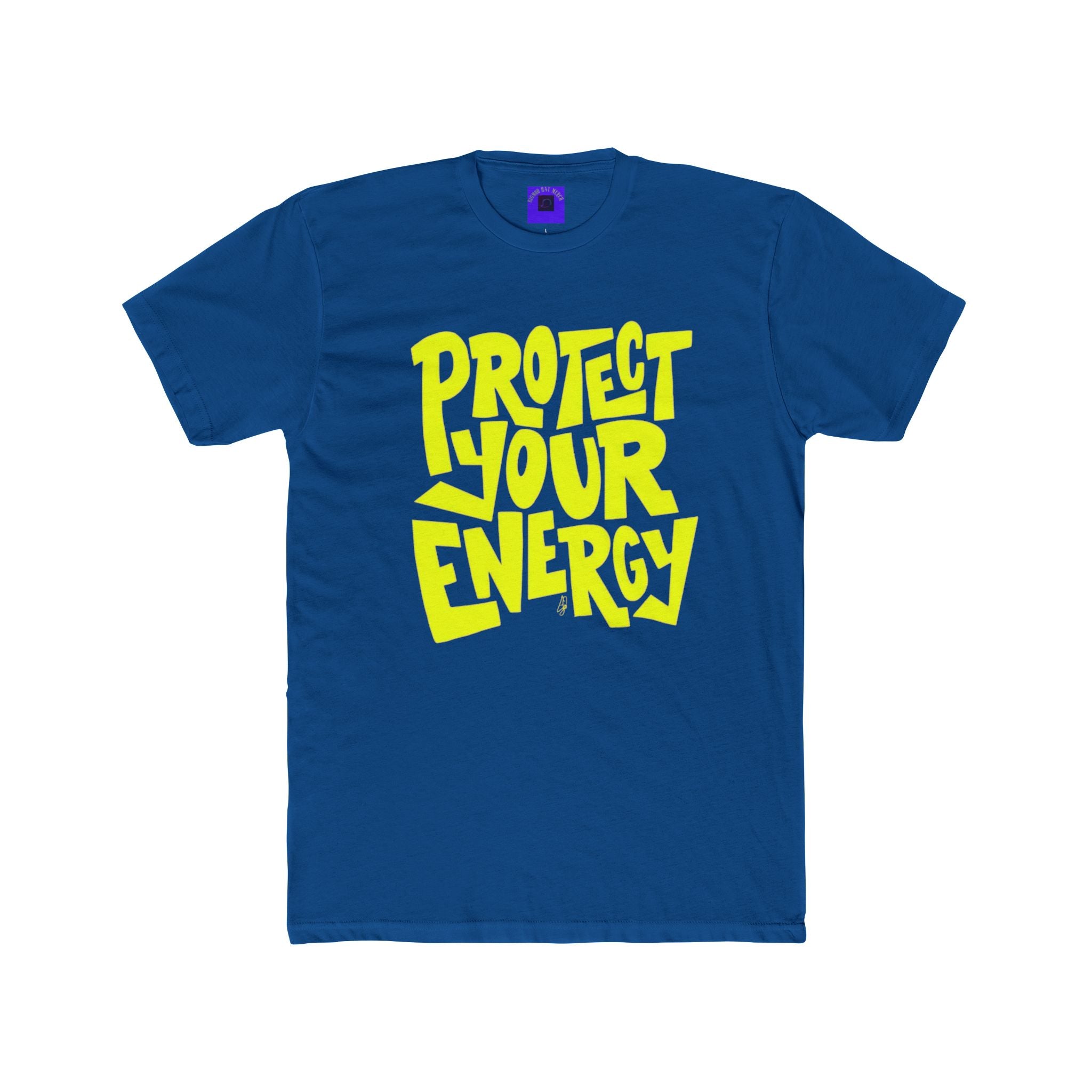 Protect Your Energy T‑Shirt — Neon Yellow Graphic Tee