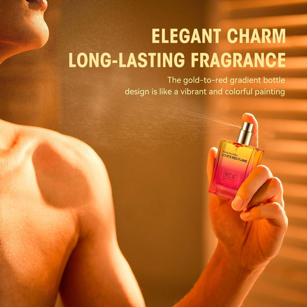 Ycz Charm Unfolds Marine Perfume for Men, 1.7 oz. Long Lasting Eau De Parfum Cologne For Men, Oriental Woody Fragrance - Ideal Special Occasions, Making it the Ideal gentlemen’s Gift