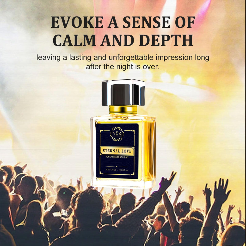 Ycz Charm Unfolds Marine Perfume for Men, 1.7 oz. Long Lasting Eau De Parfum Cologne For Men, Oriental Woody Fragrance - Ideal Special Occasions, Making it the Ideal gentlemen’s Gift
