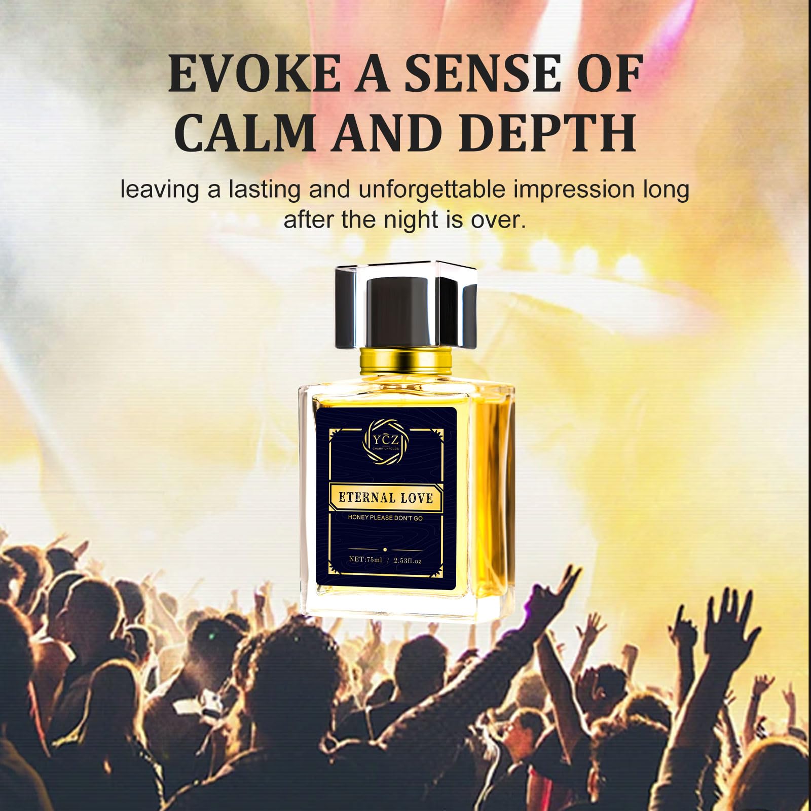 Ycz Charm Unfolds Marine Perfume for Men, 1.7 oz. Long Lasting Eau De Parfum Cologne For Men, Oriental Woody Fragrance - Ideal Special Occasions, Making it the Ideal gentlemen’s Gift