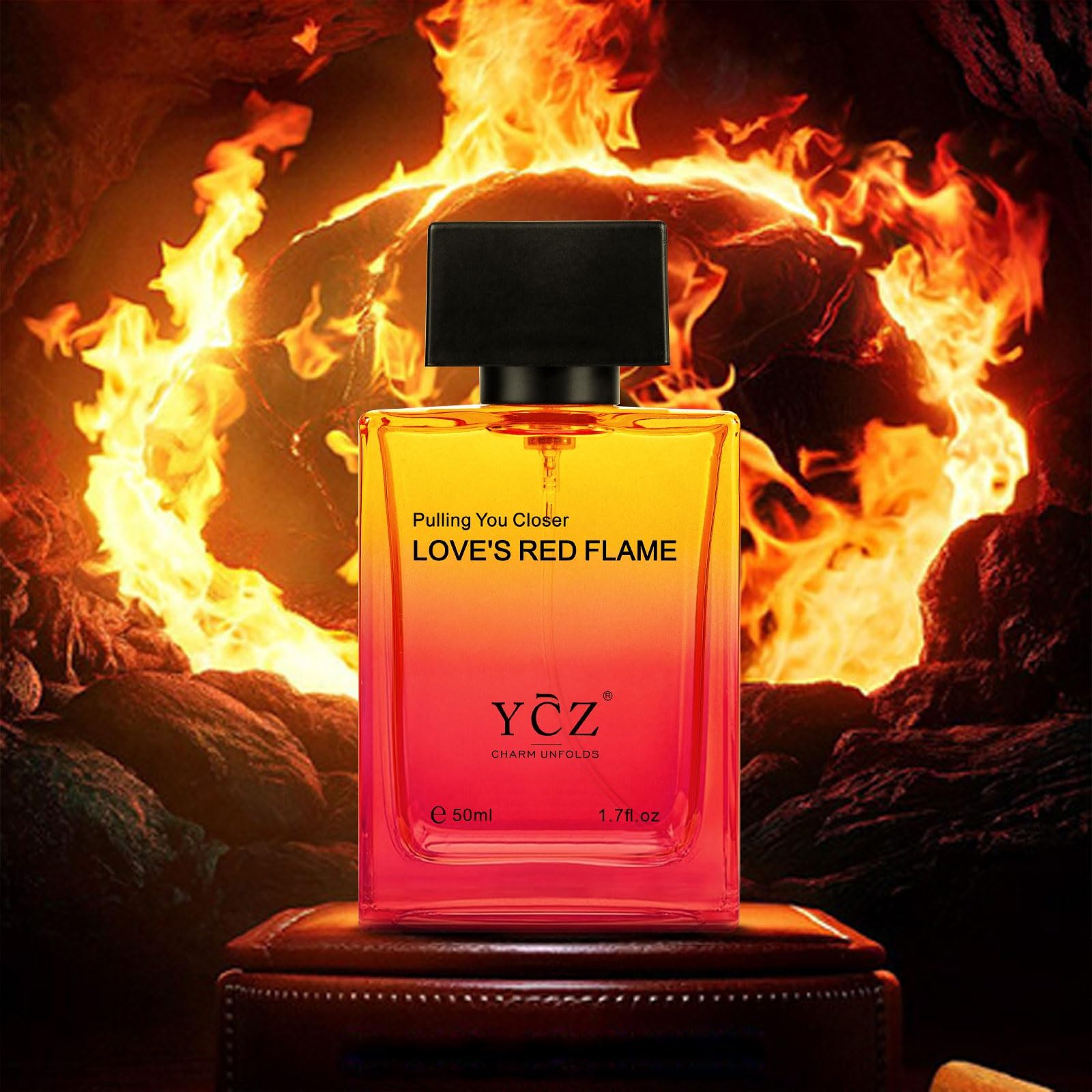 Ycz Charm Unfolds Marine Perfume for Men, 1.7 oz. Long Lasting Eau De Parfum Cologne For Men, Oriental Woody Fragrance - Ideal Special Occasions, Making it the Ideal gentlemen’s Gift
