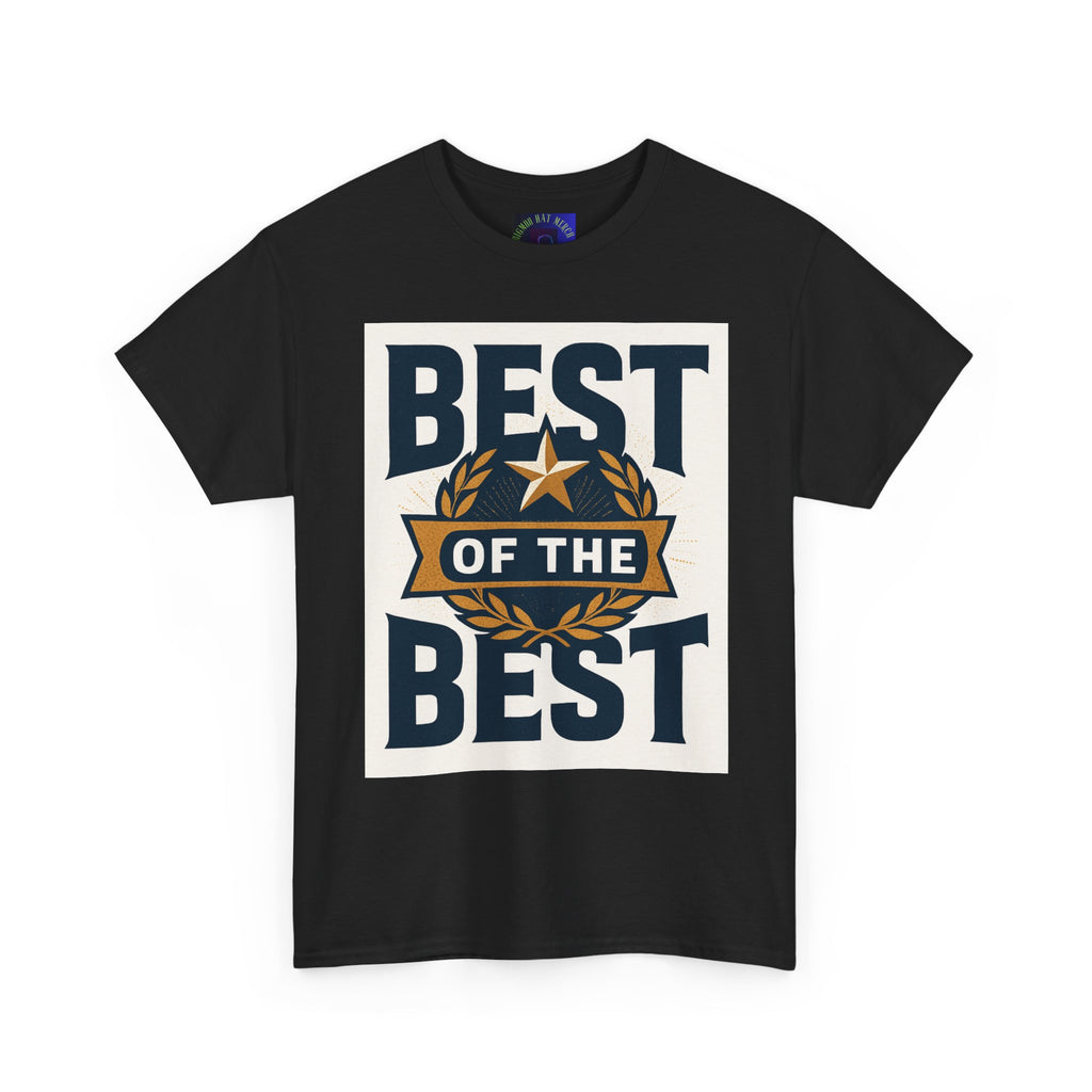 Best of the Best Unisex Heavy Cotton Tee, Casual T-Shirt, Gift for Him, Everyday Wear, Sports Fan Apparel, Birthday Gift