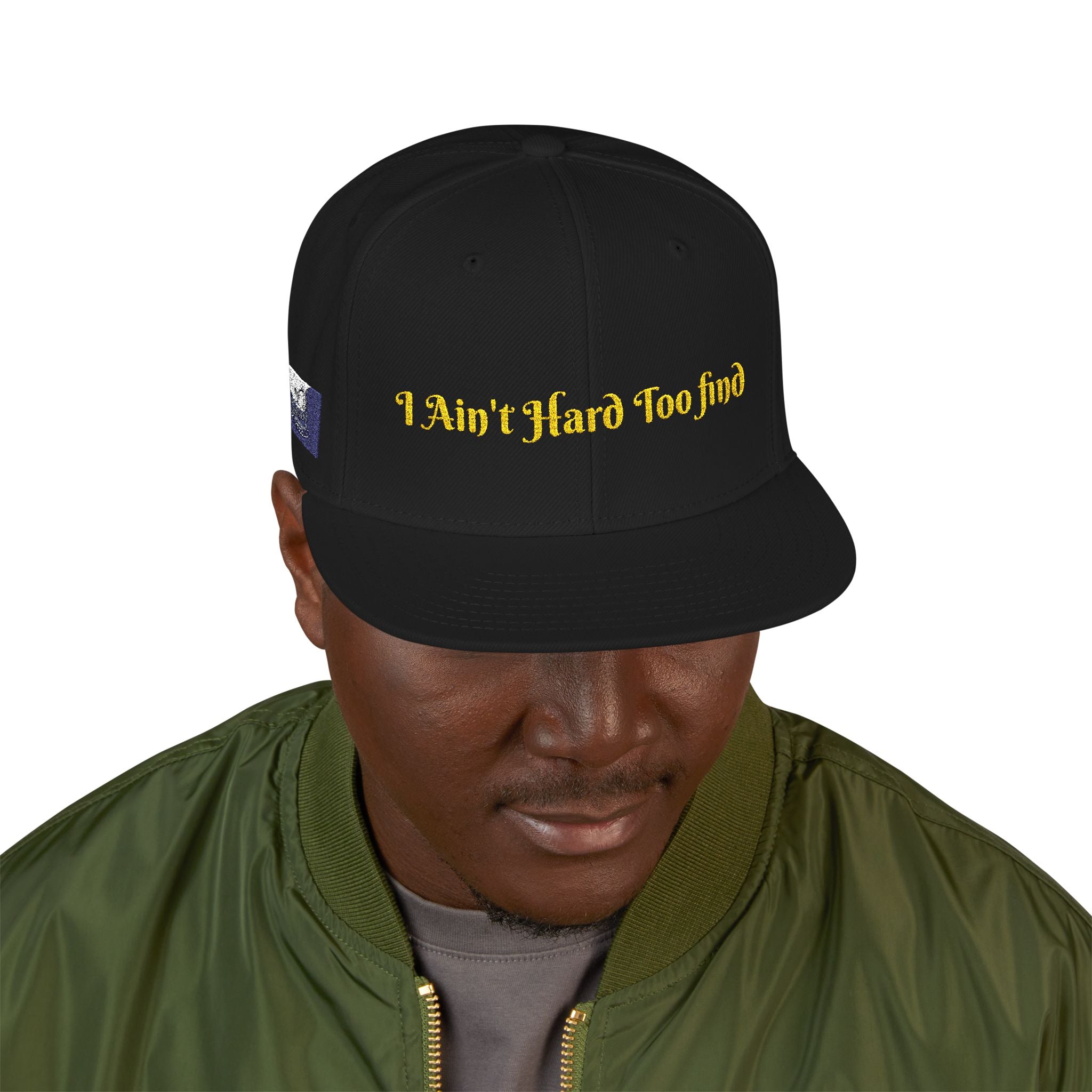 Stylish Snapback Hat - 'Work Hard Too' Embroidered Cap, Casual Streetwear, Gifts for Him/Her, Sportswear, Summer Accessory