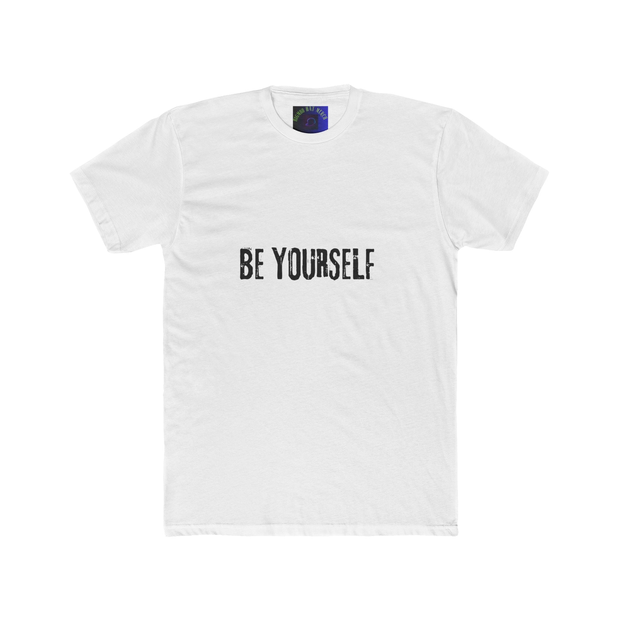 Be Yourself Unisex Cotton Crew Tee, Casual T-Shirt, Inspirational Gift, Everyday Wear, Self-Expression, Friendship Tees