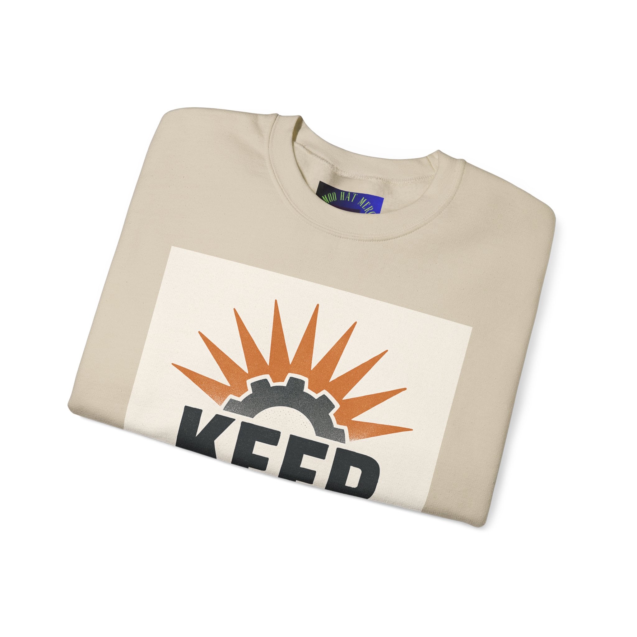 Keep Grinding Sweatshirt — Motivational Crewneck for Hustle & Gym Enthusiasts