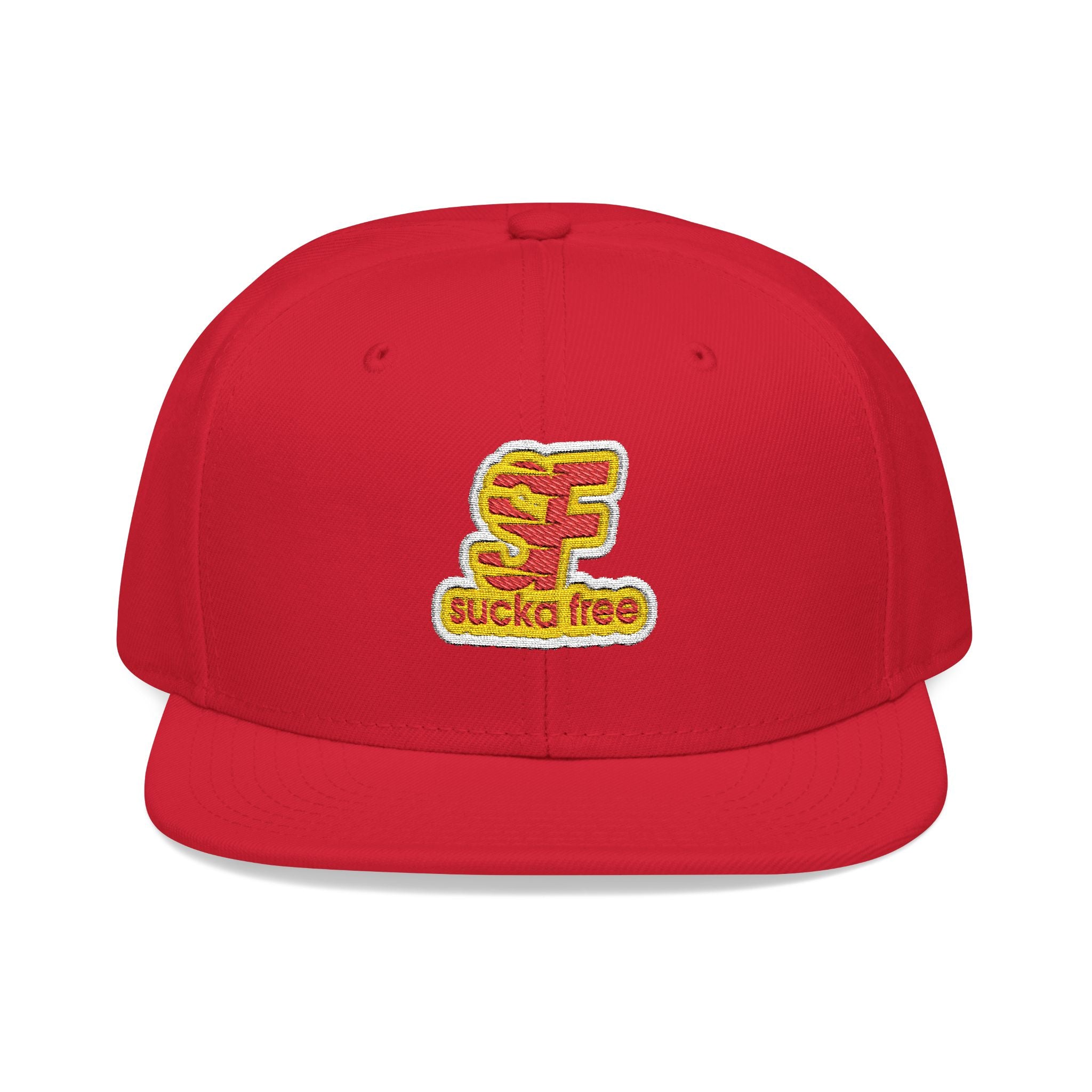 Embroidered Floral Letter 'E' Snapback Hat — Floral Initial Cap