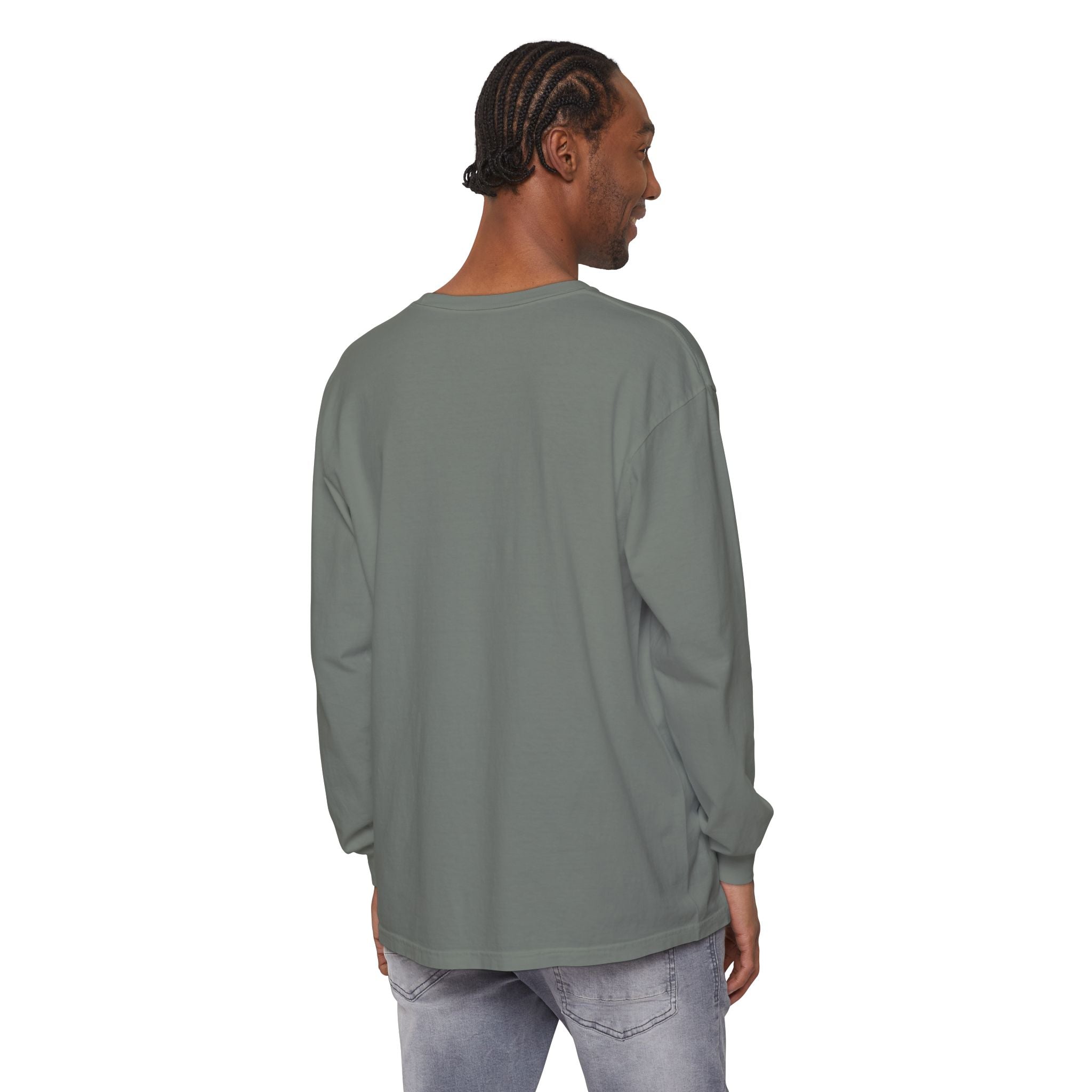 Bold Statement Long Sleeve T-Shirt – Casual Wear, Streetwear Style, Gift for Friends, Graphic Tee, Unisex Fashion