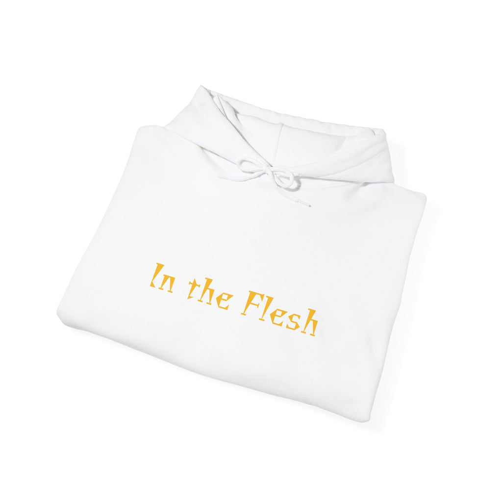 Cozy Statement Hoodie - In the Flesh, Stylish Unisex Sweatshirt, Casual Wear, Gift for Him/Her, Summer Vibes