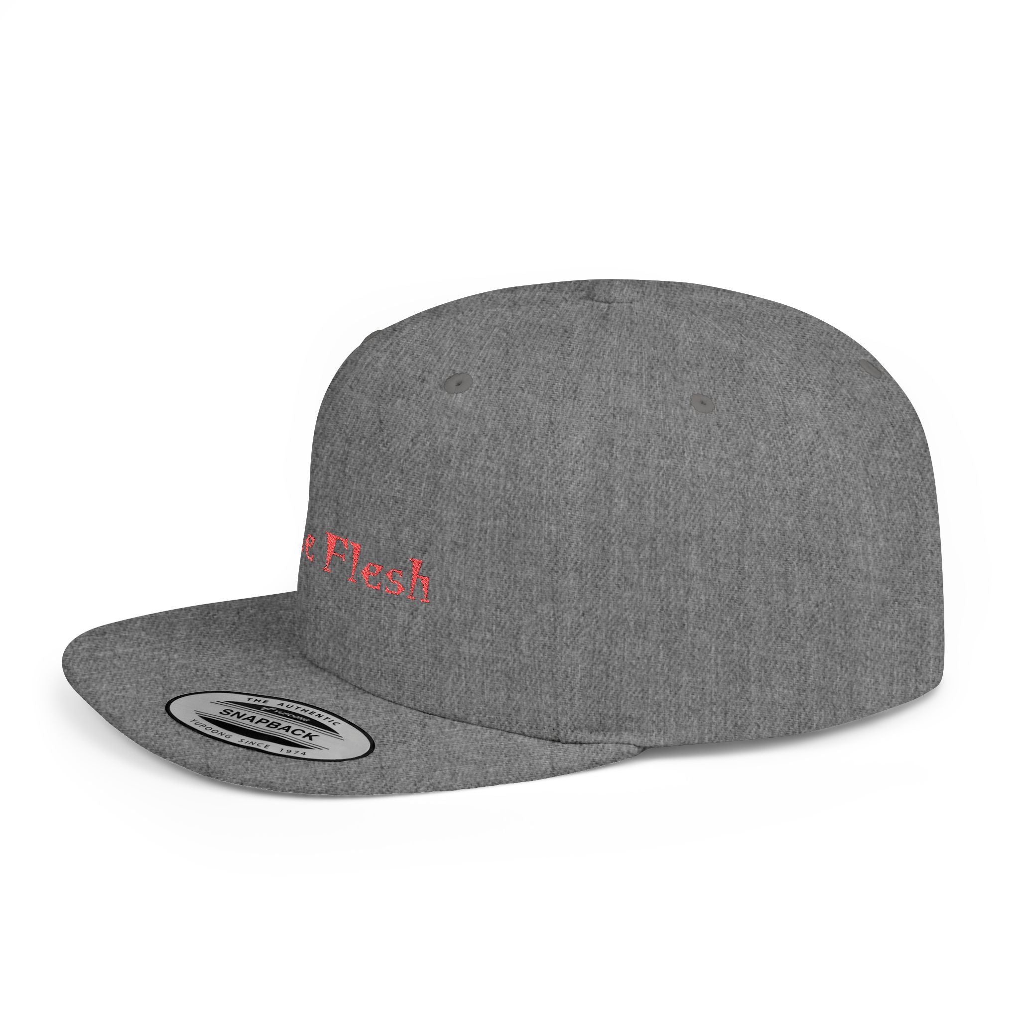 Stylish Flat Bill Snapback Hat, Trendy Fashion Cap, Casual Wear, Gift for Him/Her, Streetwear Accessory, Sports Fan Gear