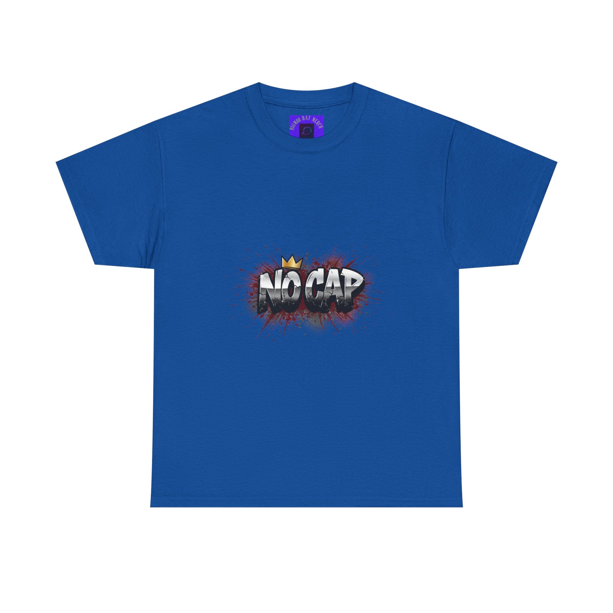 No Cap T-Shirt — Urban Graffiti Streetwear Tee