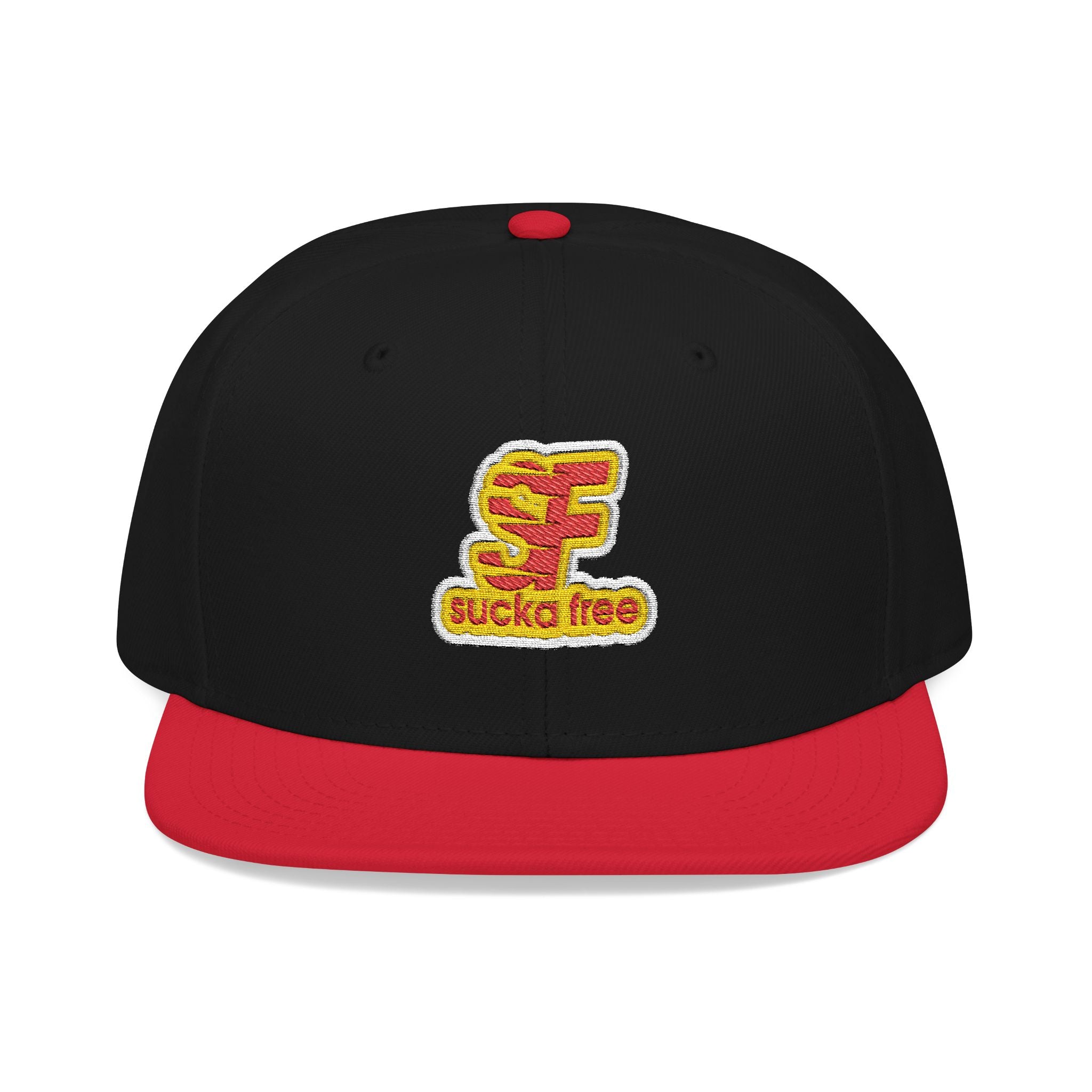 Embroidered Floral Letter 'E' Snapback Hat — Floral Initial Cap