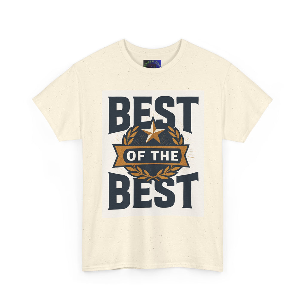 Best of the Best Unisex Heavy Cotton Tee, Casual T-Shirt, Gift for Him, Everyday Wear, Sports Fan Apparel, Birthday Gift