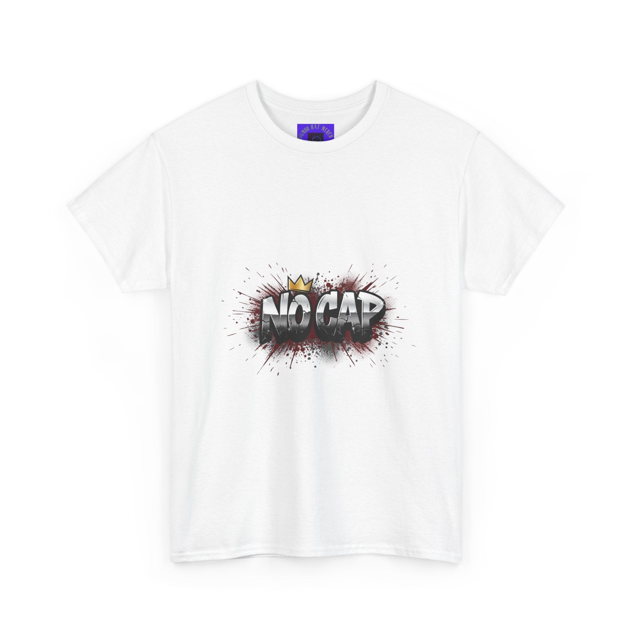 No Cap T-Shirt — Urban Graffiti Streetwear Tee