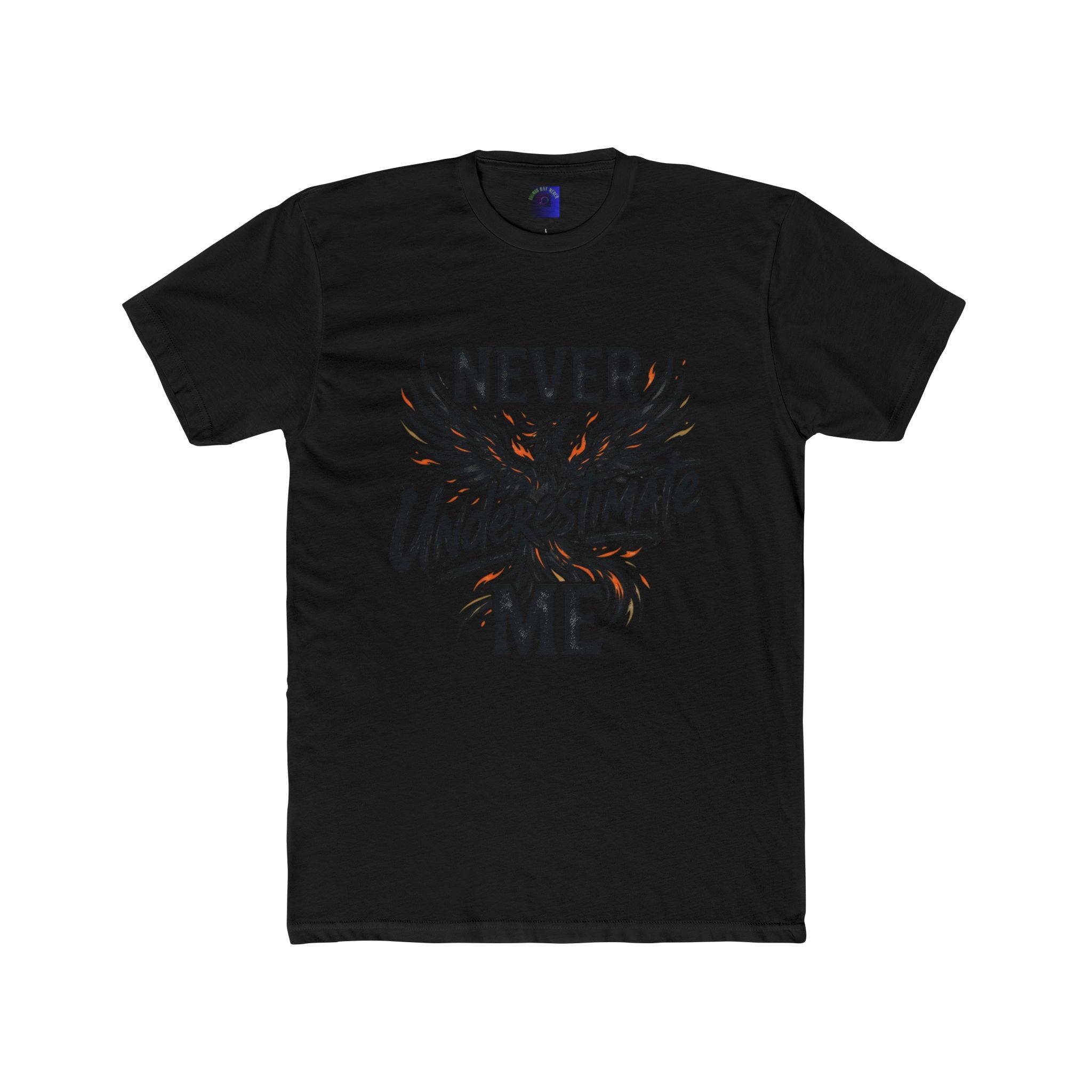 Never Underestimate Me Tee — Empowering Eagle Graphic T-Shirt