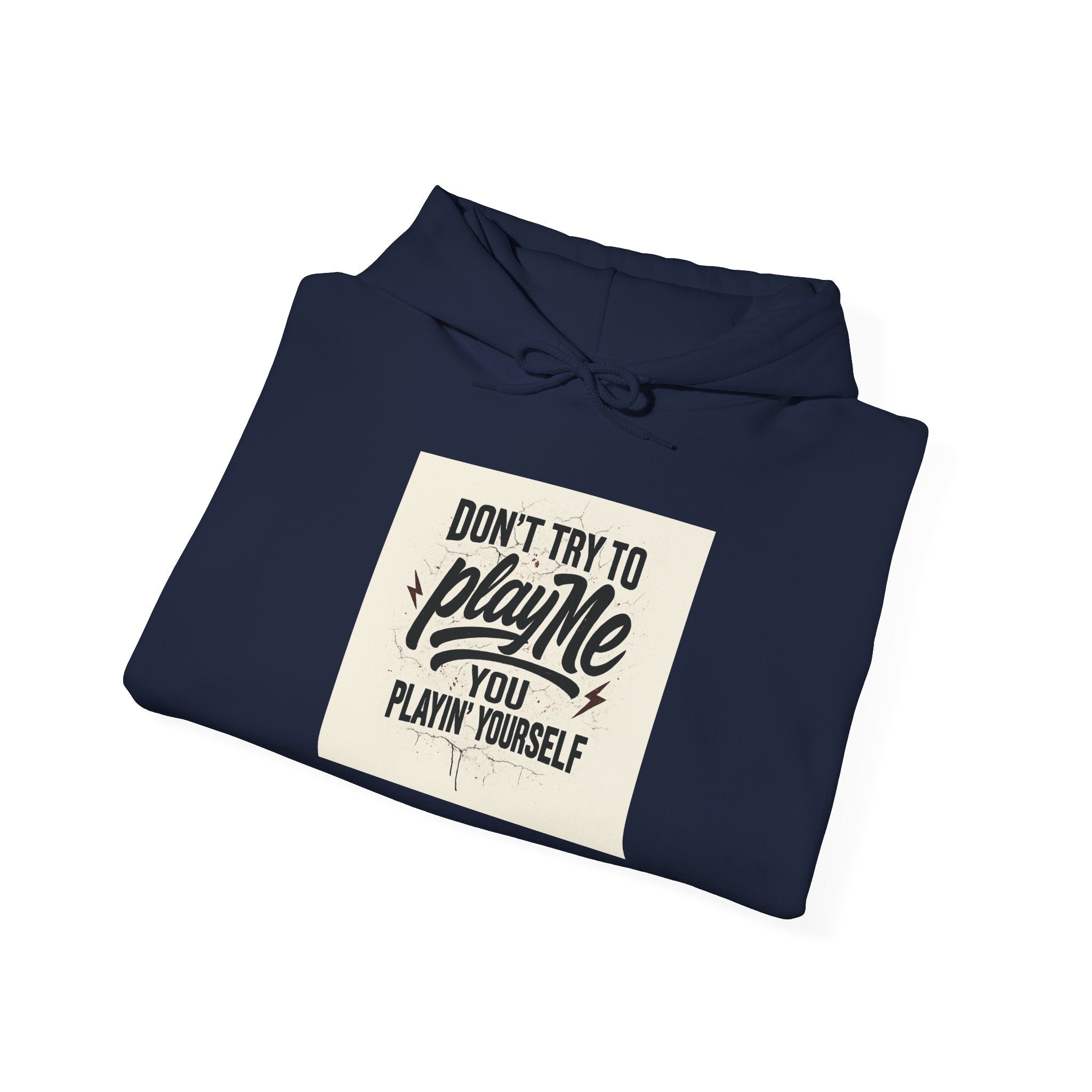 Playful Statement Hoodie | Unisex Heavy Blend Sweatshirt | Casual Fashion, Gift for Friends, Everyday Wear, Motivational Apparel