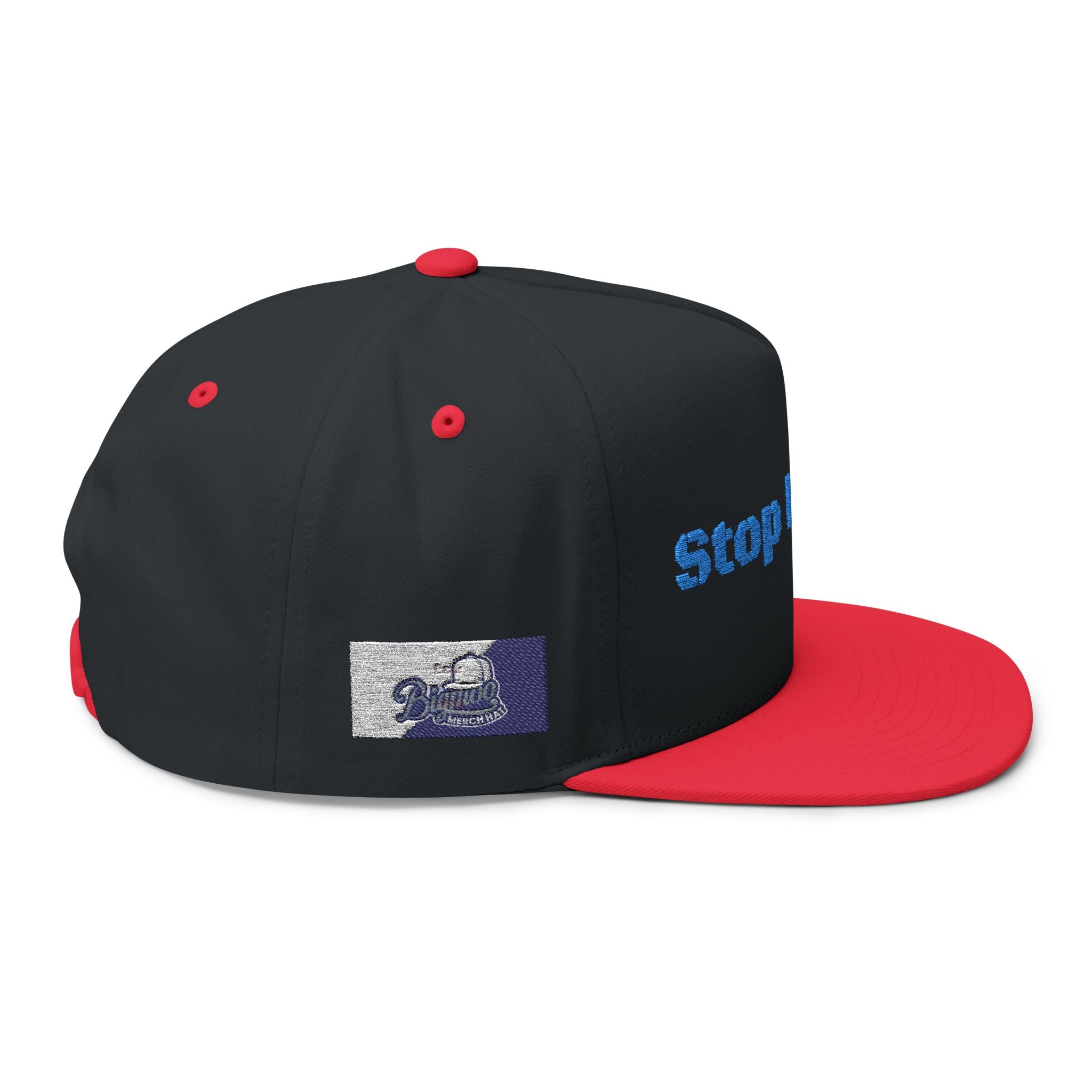 Flat Bill Cap (Embroidery)