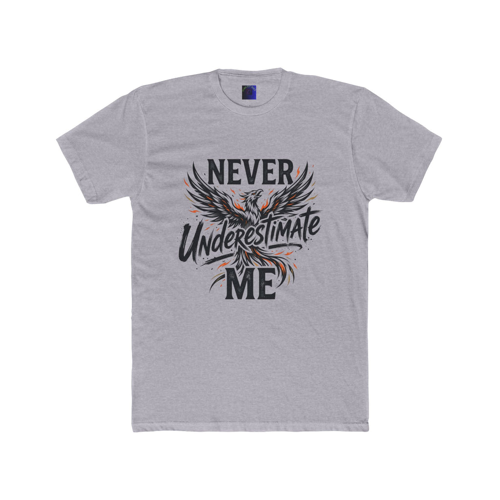 Never Underestimate Me Tee — Empowering Eagle Graphic T-Shirt