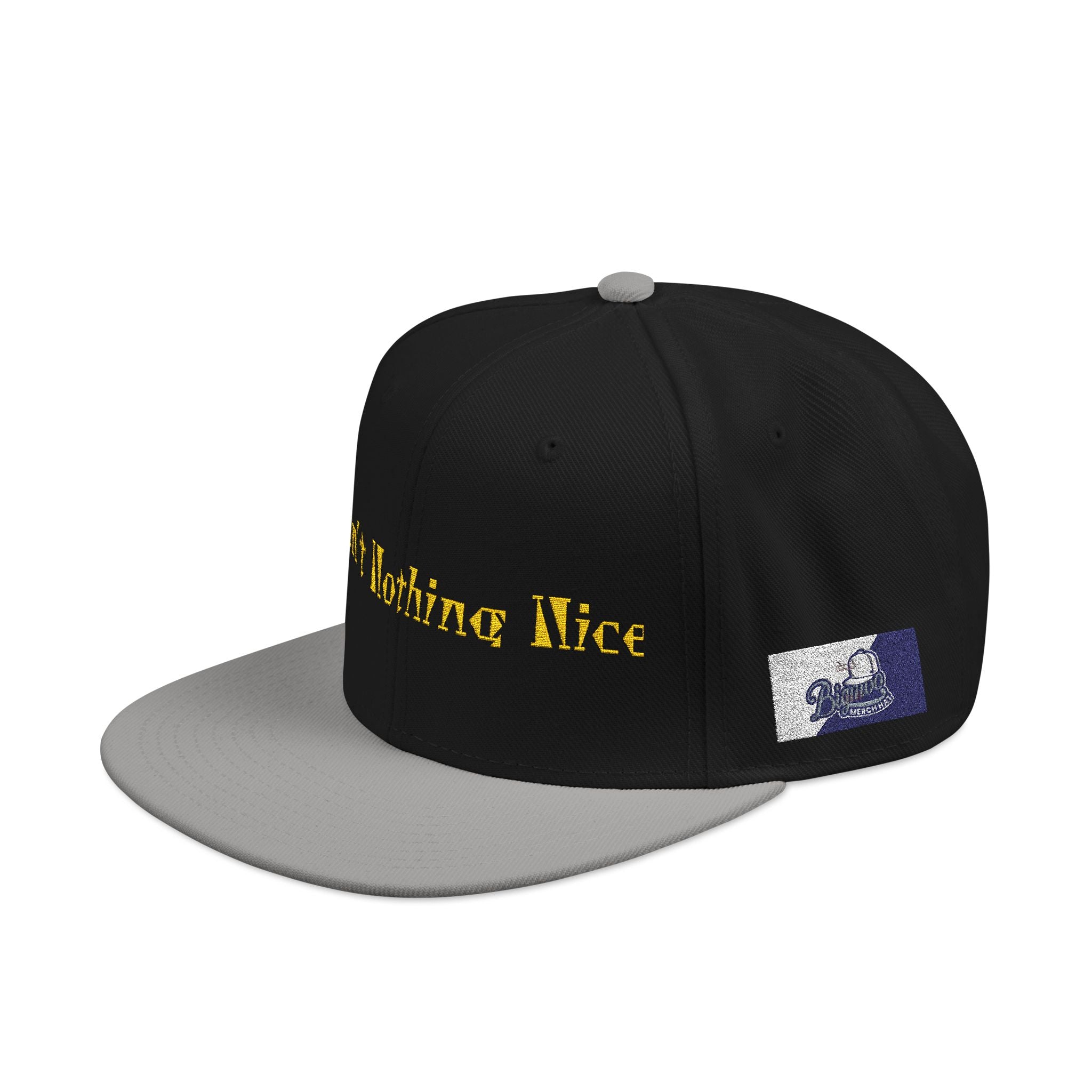 Embroidered Snapback Cap - Stylish Headwear for Trendsetters, Adjustable Hat, Urban Fashion, Gift for Him/Her, Summer Style