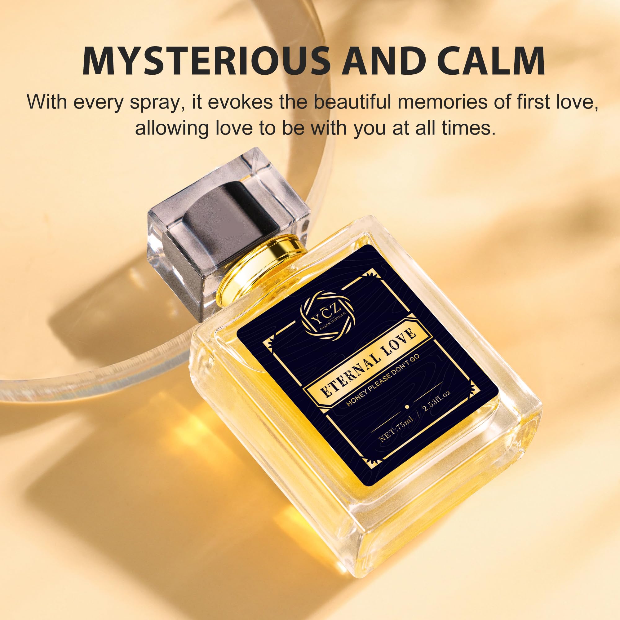 Ycz Charm Unfolds Marine Perfume for Men, 1.7 oz. Long Lasting Eau De Parfum Cologne For Men, Oriental Woody Fragrance - Ideal Special Occasions, Making it the Ideal gentlemen’s Gift
