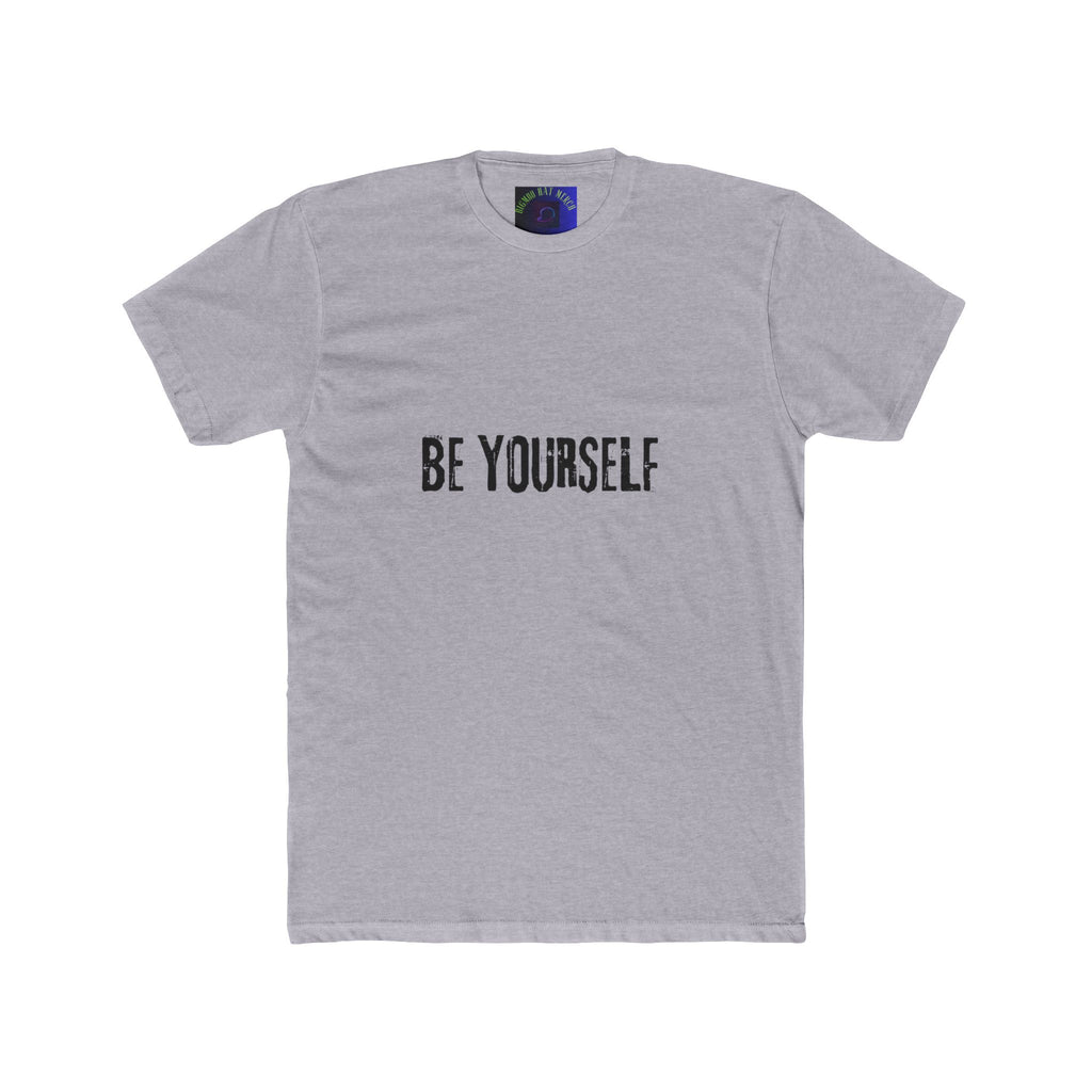 Be Yourself Unisex Cotton Crew Tee, Casual T-Shirt, Inspirational Gift, Everyday Wear, Self-Expression, Friendship Tees