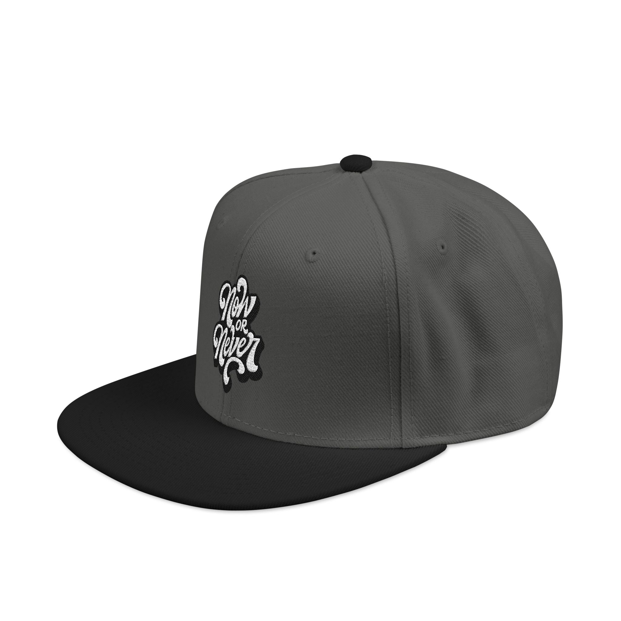 Embroidered Paw Print Snapback Hat — Streetwear Baseball Cap