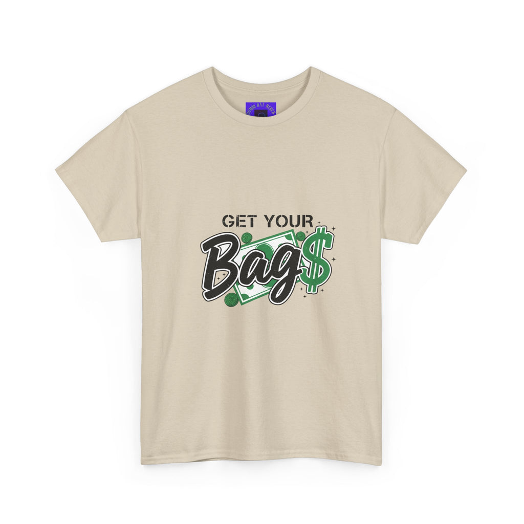 Get Your Bags Tee – Casual Money-Inspired Graphic T-Shirt