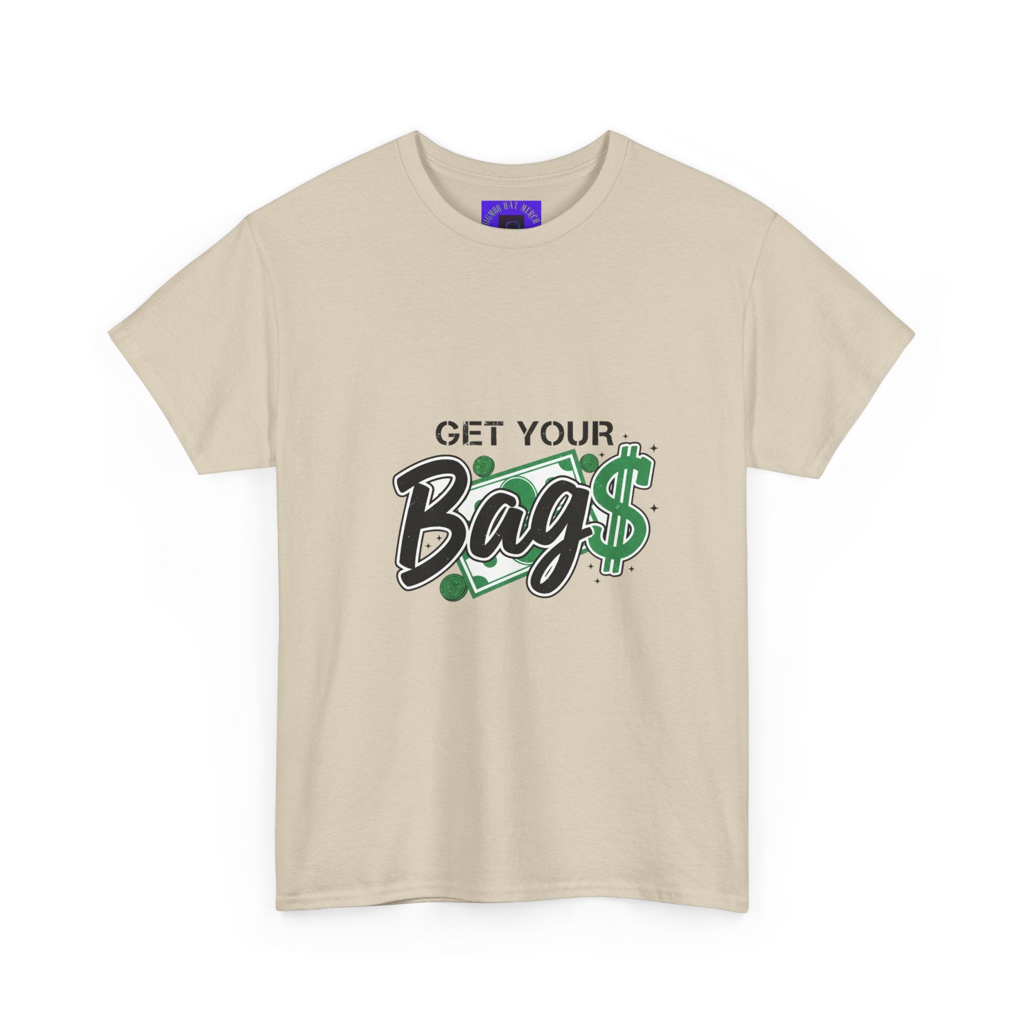 Get Your Bags Tee – Casual Money-Inspired Graphic T-Shirt