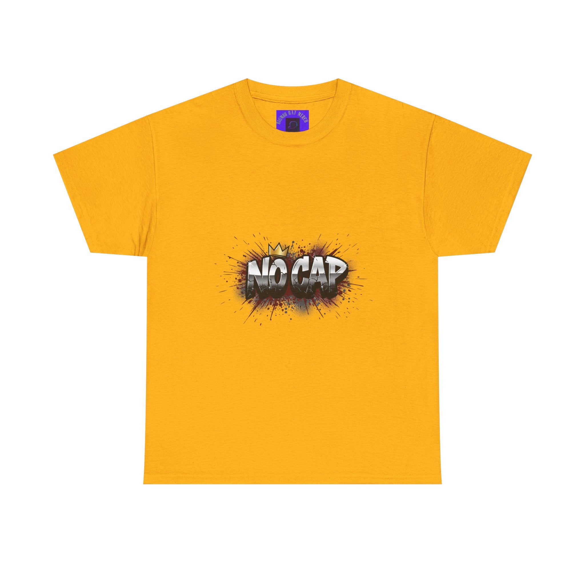 No Cap T-Shirt — Urban Graffiti Streetwear Tee