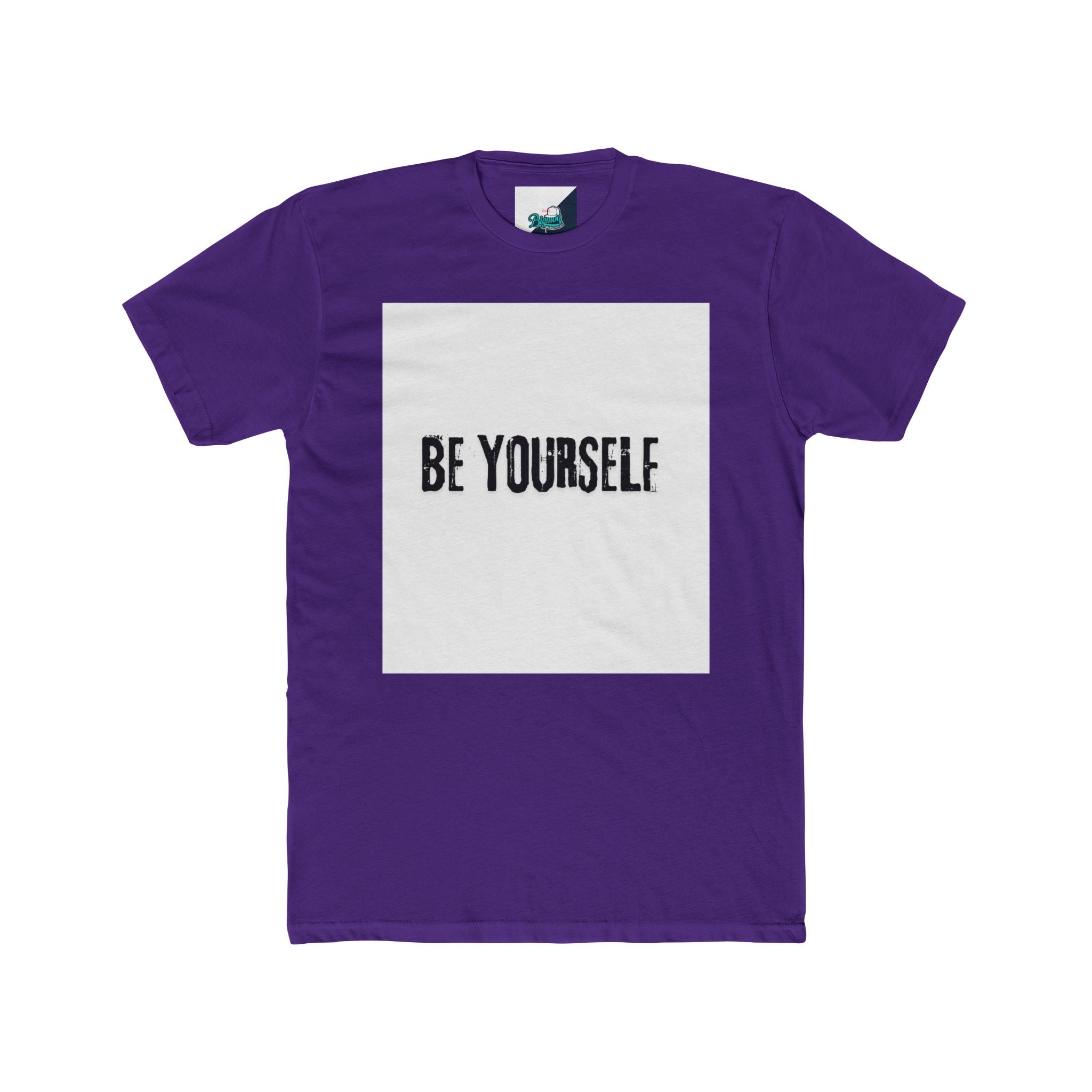 Be Yourself Unisex Cotton Crew Tee, Casual T-Shirt, Inspirational Gift, Everyday Wear, Self-Expression, Friendship Tees