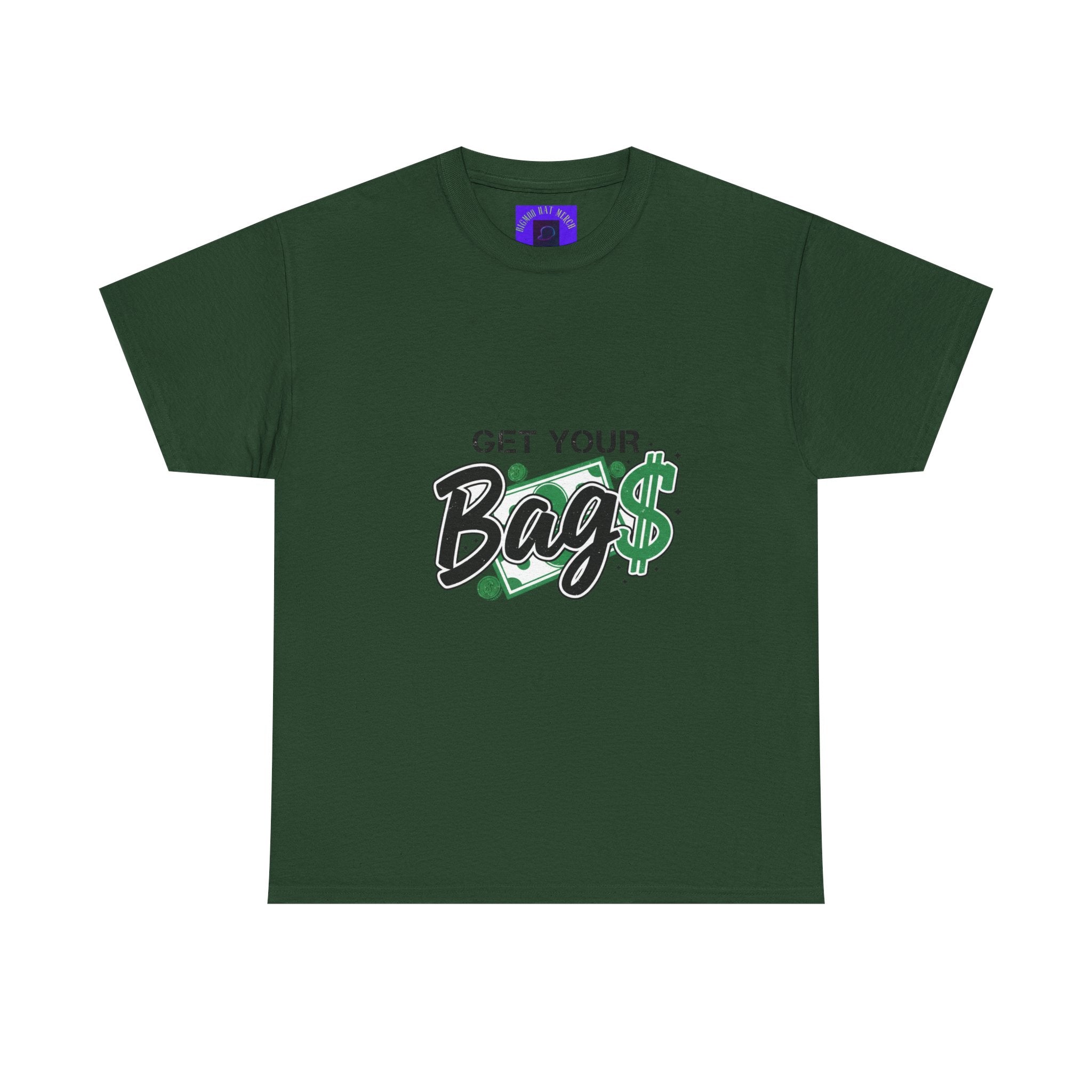 Get Your Bags Tee – Casual Money-Inspired Graphic T-Shirt