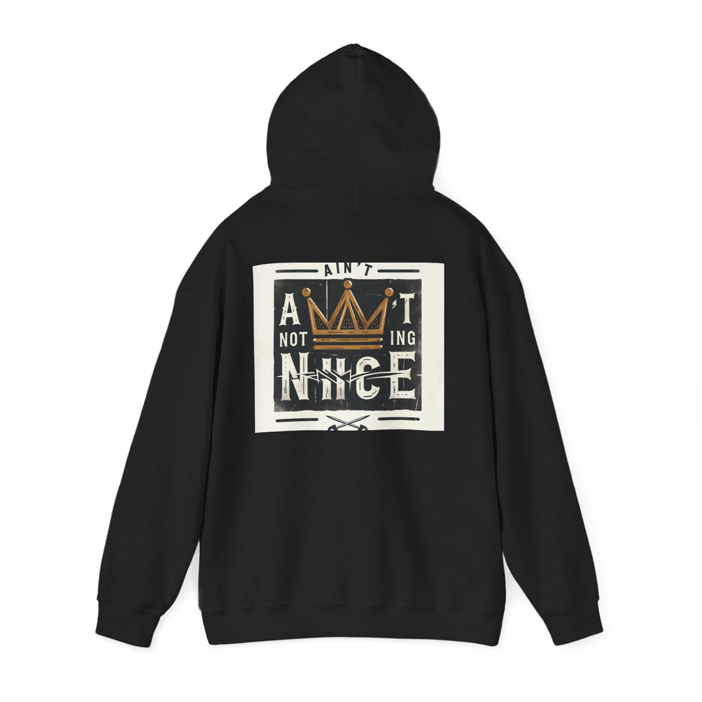 Chill Vibes Unisex Hooded Sweatshirt, Cozy Casual Wear, Streetwear Fashion, Gift for Friends, Perfect for Relaxing Days