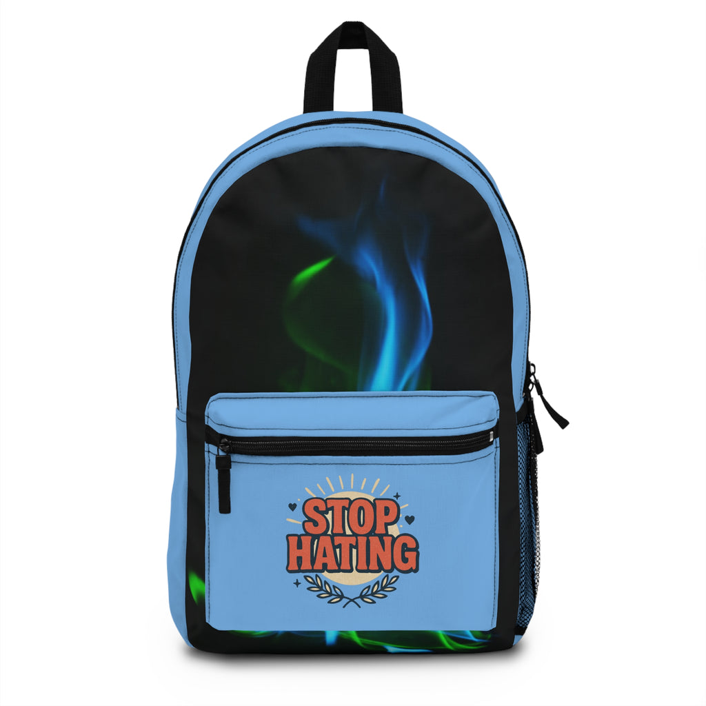 Stop Hating Backpack - Anti-Hate Statement School & Everyday Bag
