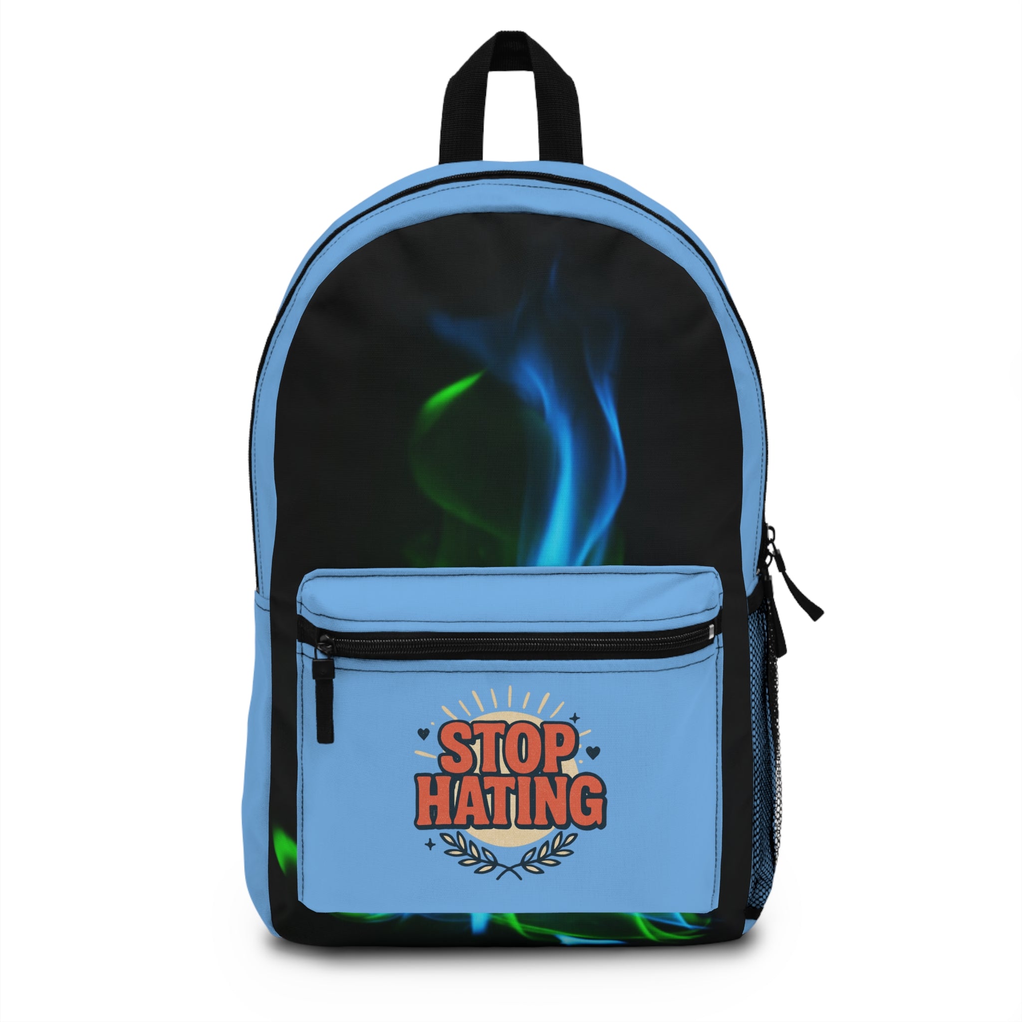 Stop Hating Backpack - Anti-Hate Statement School & Everyday Bag