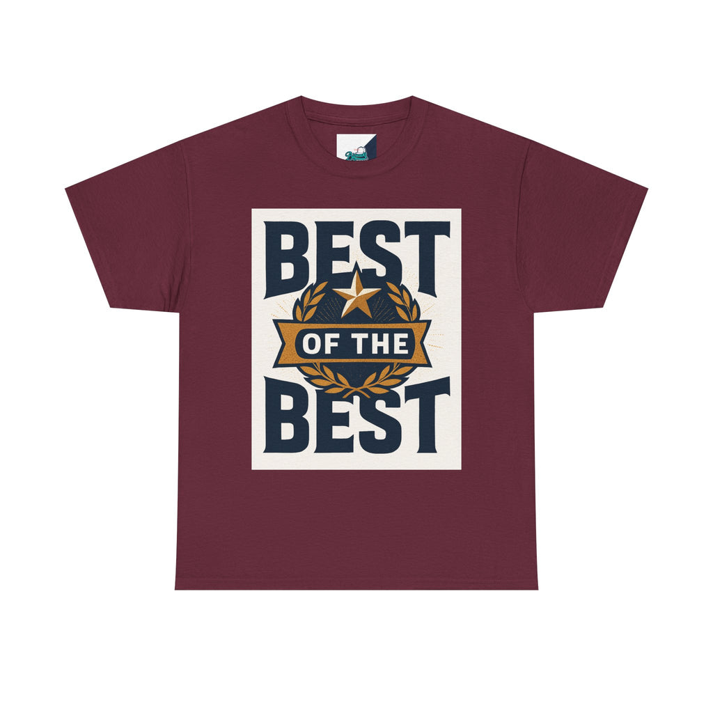 Best of the Best Unisex Heavy Cotton Tee, Casual T-Shirt, Gift for Him, Everyday Wear, Sports Fan Apparel, Birthday Gift