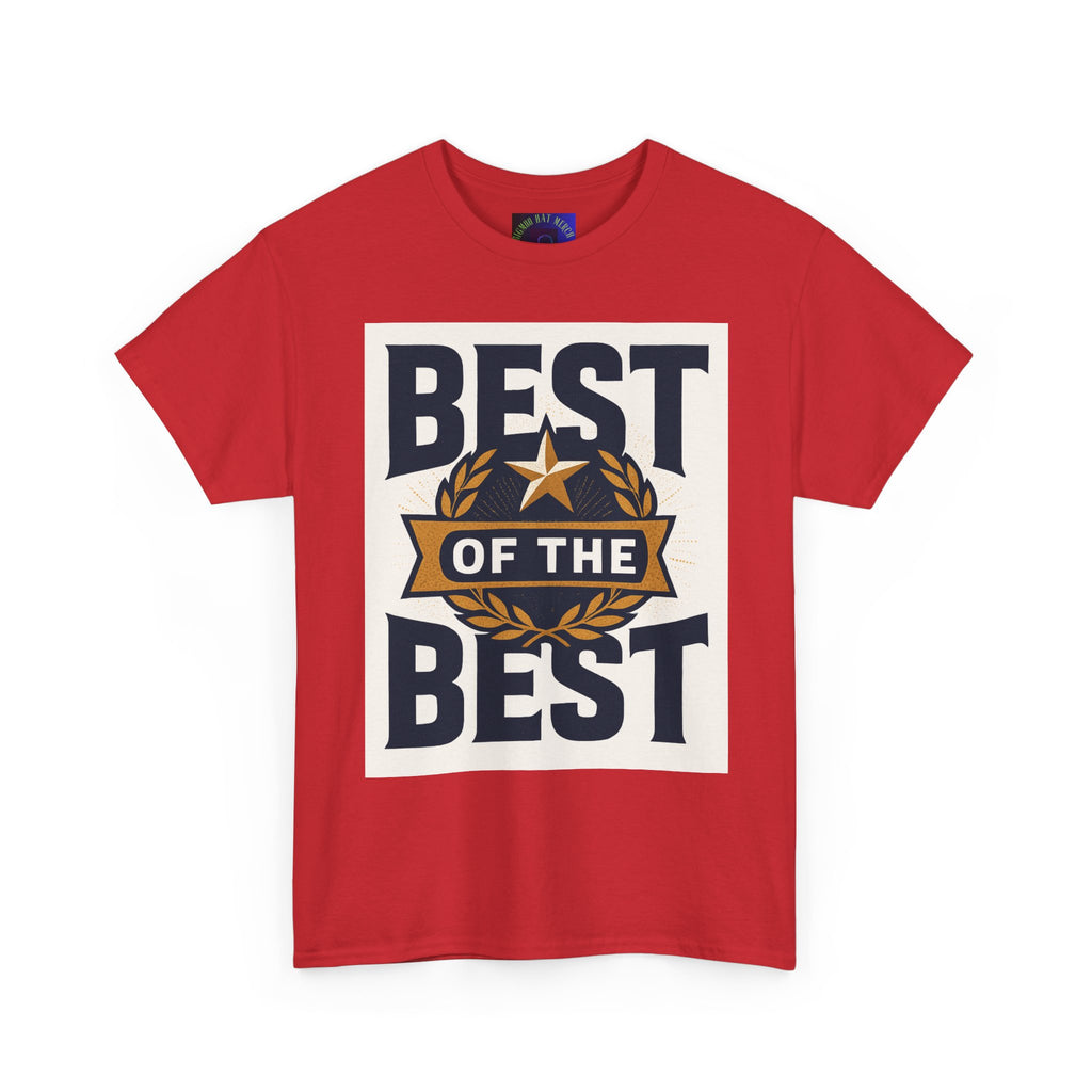Best of the Best Unisex Heavy Cotton Tee, Casual T-Shirt, Gift for Him, Everyday Wear, Sports Fan Apparel, Birthday Gift