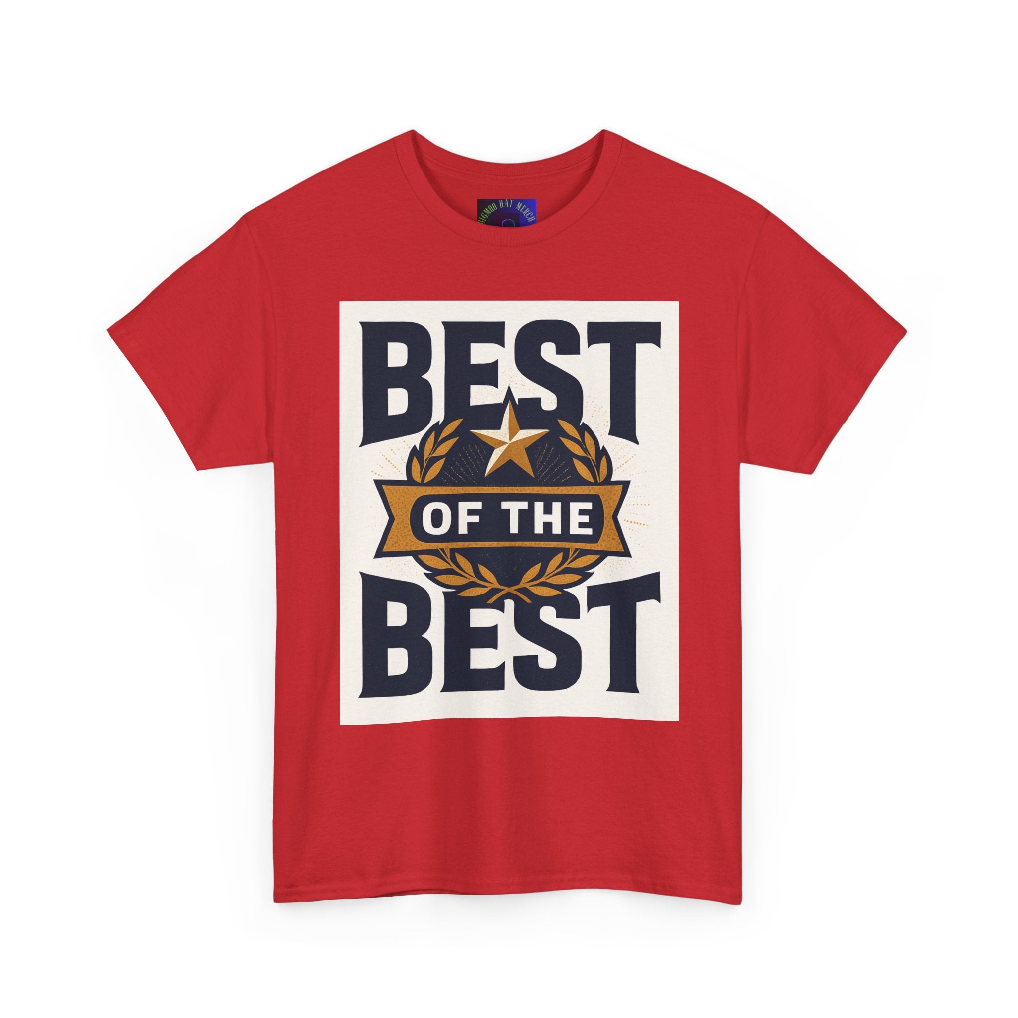 Best of the Best Unisex Heavy Cotton Tee, Casual T-Shirt, Gift for Him, Everyday Wear, Sports Fan Apparel, Birthday Gift