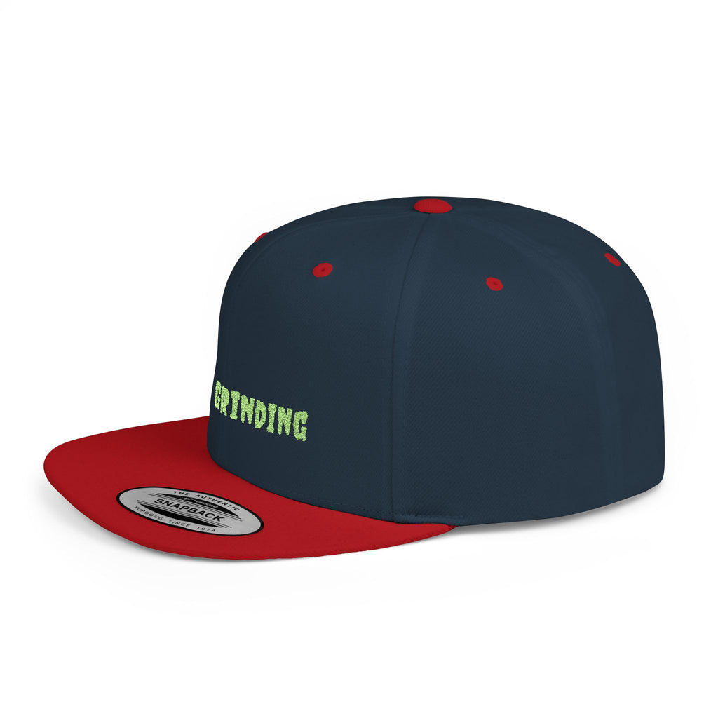 Keep Grinding Camo Snapback Hat