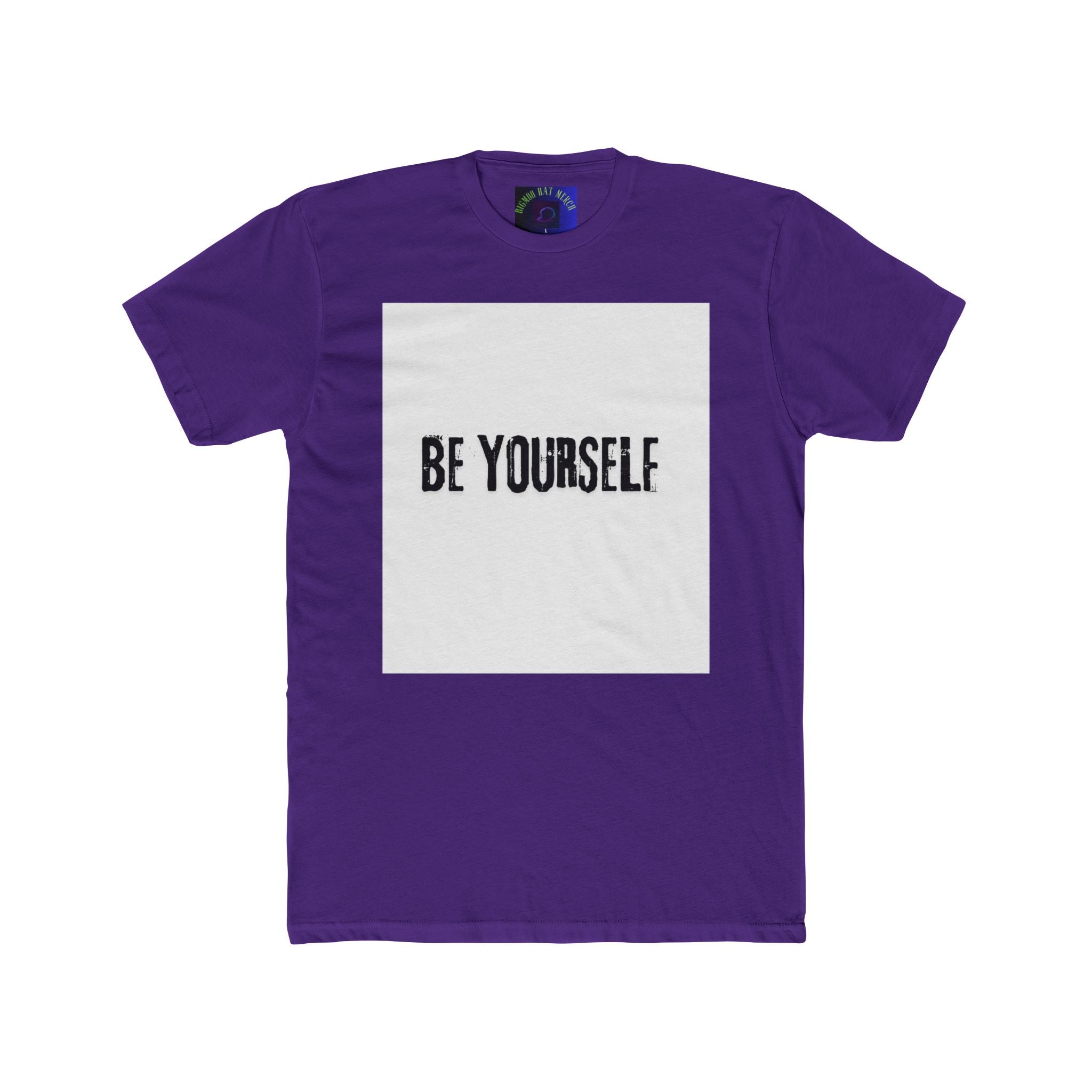 Be Yourself Unisex Cotton Crew Tee, Casual T-Shirt, Inspirational Gift, Everyday Wear, Self-Expression, Friendship Tees