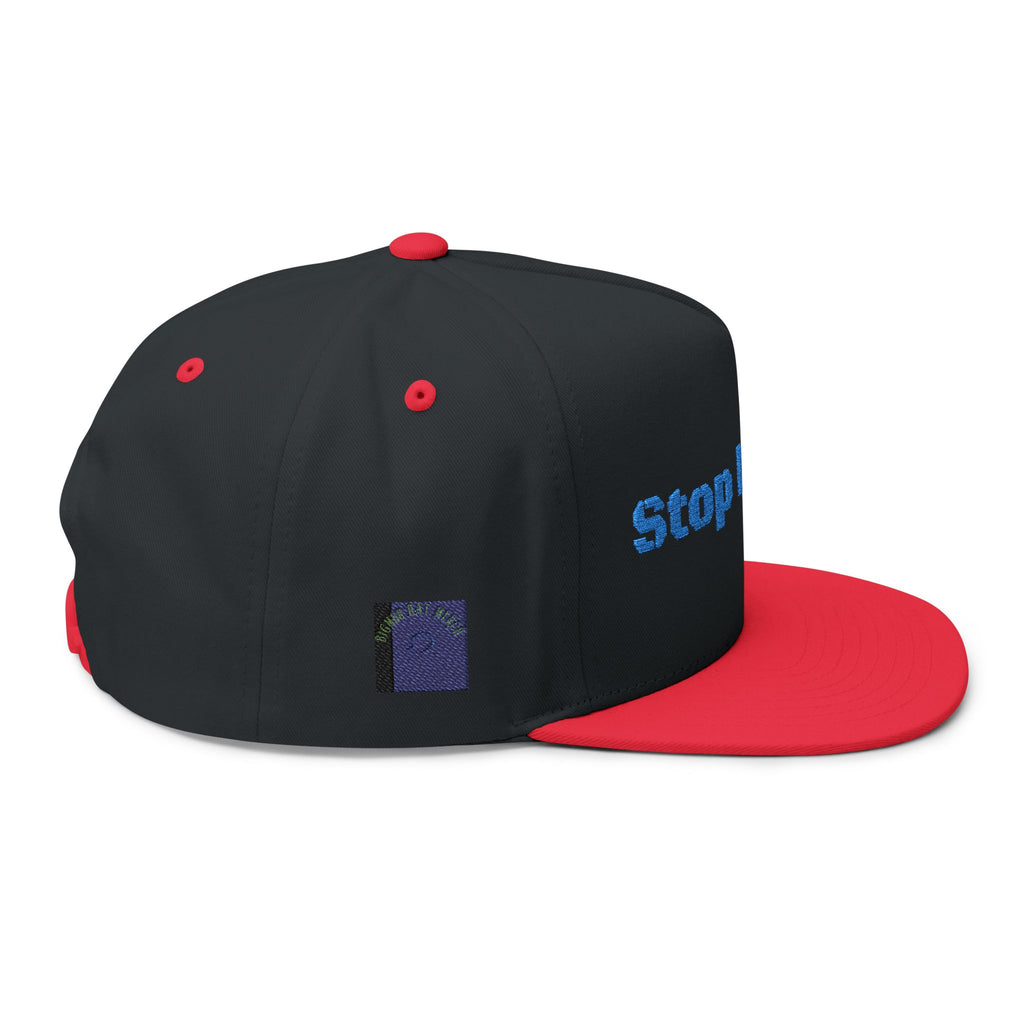 Flat Bill Cap (Embroidery)