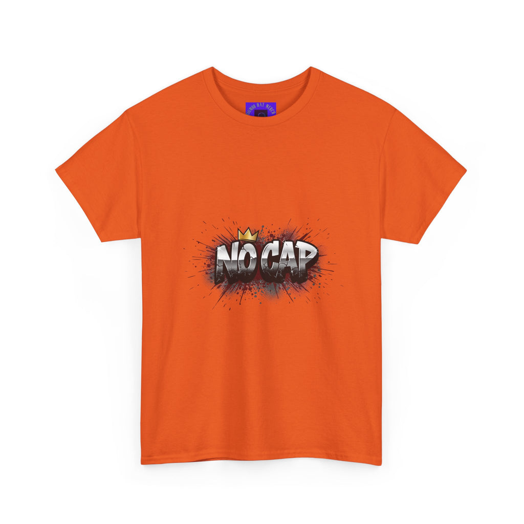 No Cap T-Shirt — Urban Graffiti Streetwear Tee