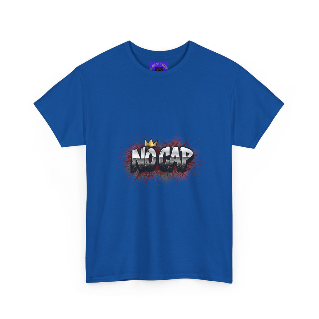 No Cap T-Shirt — Urban Graffiti Streetwear Tee