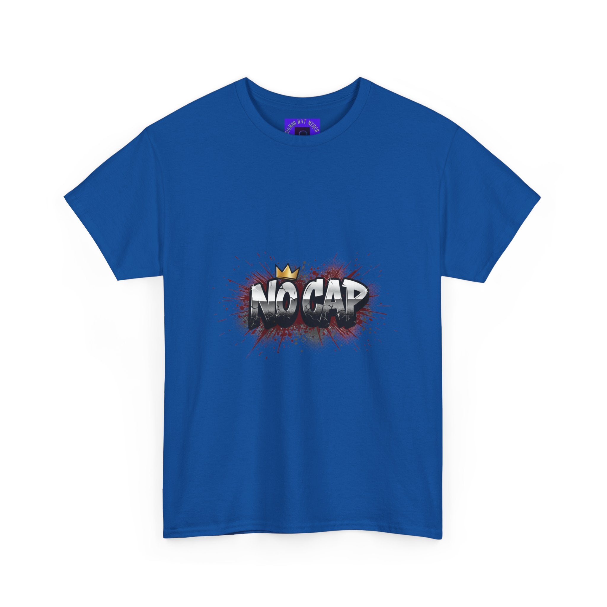 No Cap T-Shirt — Urban Graffiti Streetwear Tee