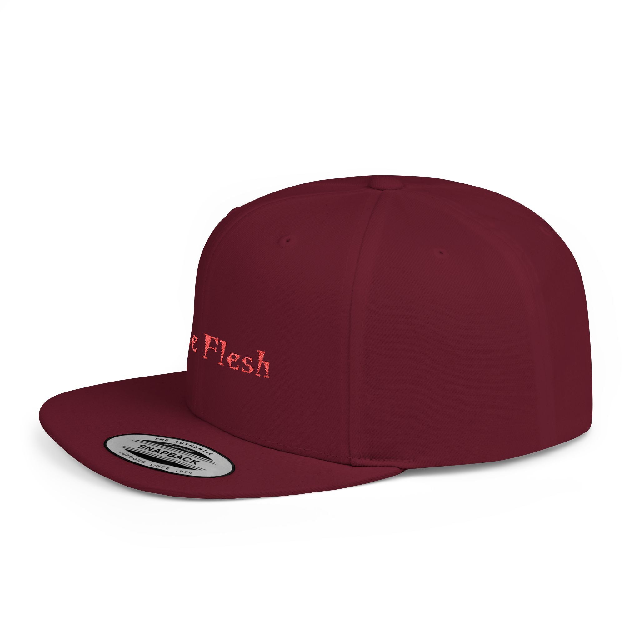 Stylish Flat Bill Snapback Hat, Trendy Fashion Cap, Casual Wear, Gift for Him/Her, Streetwear Accessory, Sports Fan Gear