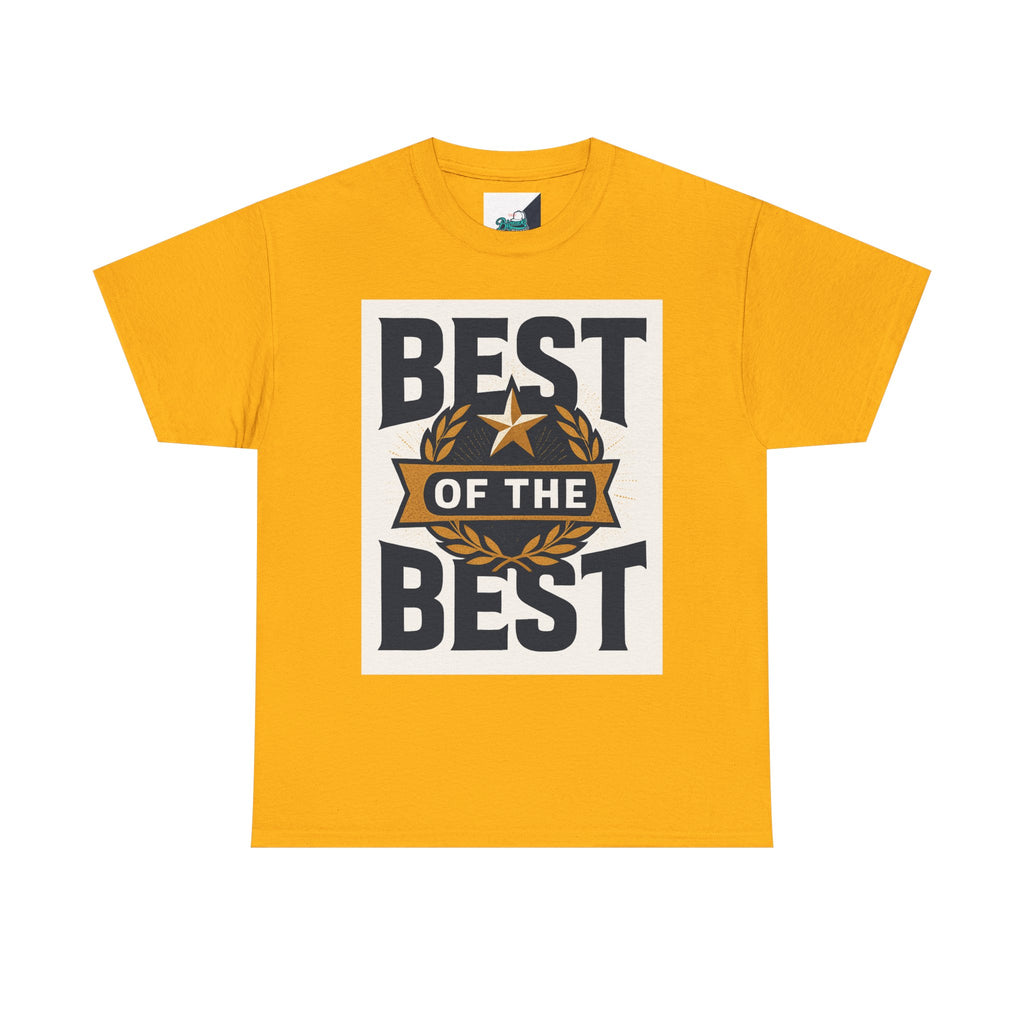 Best of the Best Unisex Heavy Cotton Tee, Casual T-Shirt, Gift for Him, Everyday Wear, Sports Fan Apparel, Birthday Gift