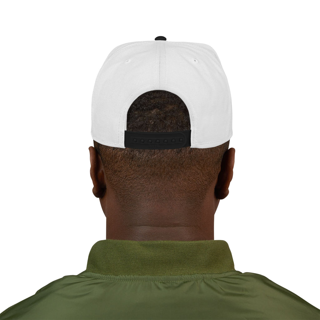 Embroidered Motivational Snapback Hat - 'Focus on Progress' Streetwear Cap