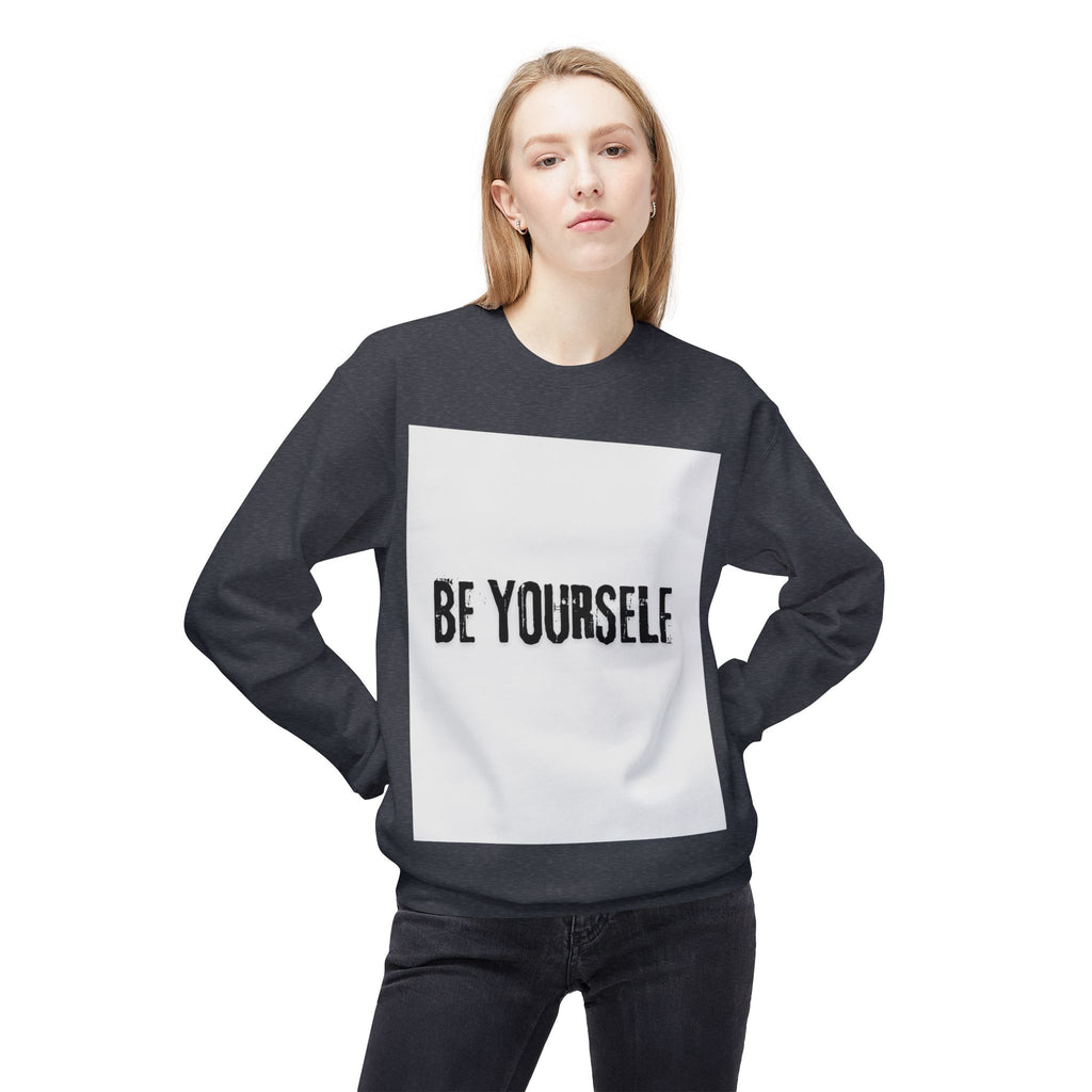 Unisex Long Sleeve Tee - "Be Yourself" - Inspirational Shirt, Gift for Friends, Casual Wear, Motivational Apparel, Everyday Style